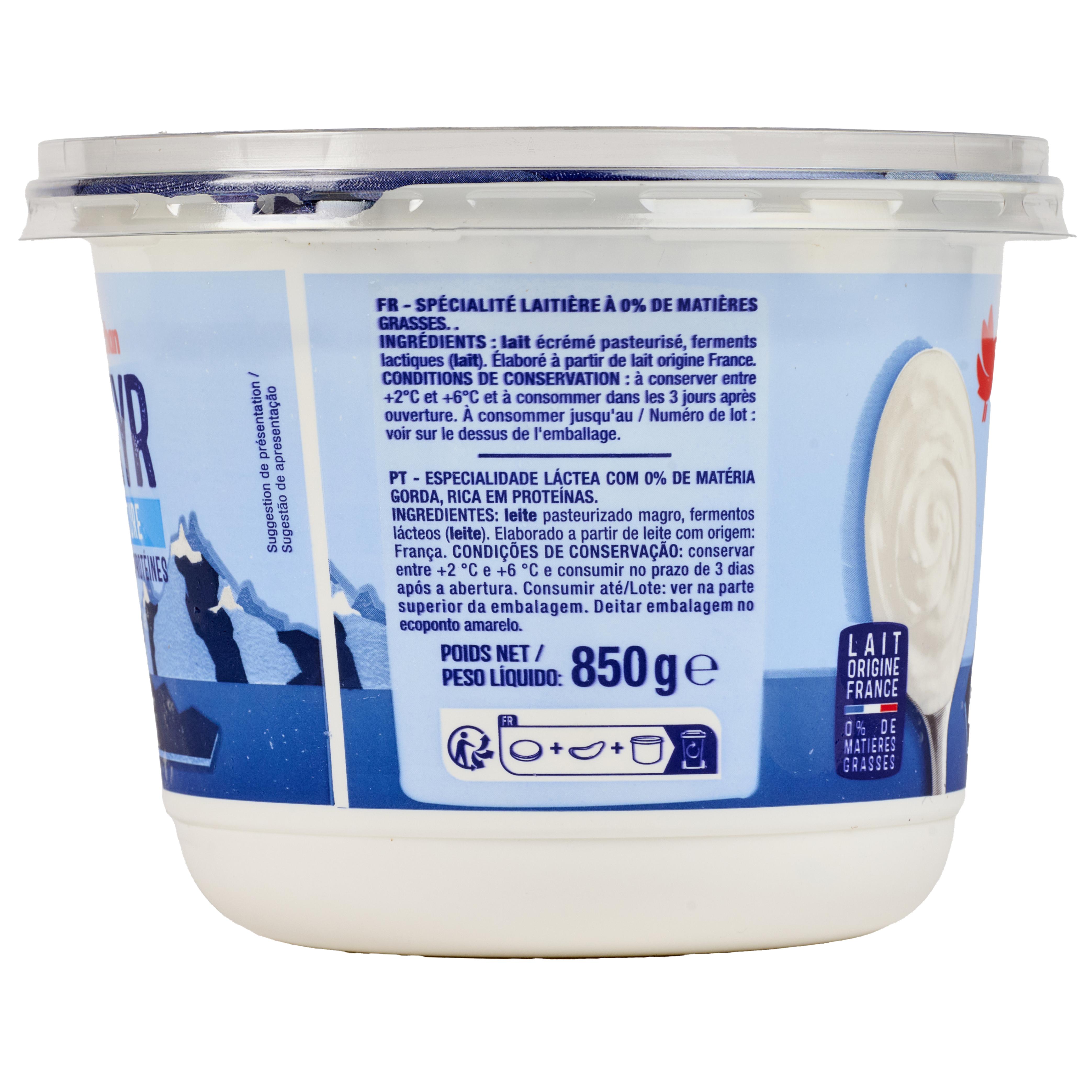 Voir la diapositive 4 : AUCHAN Skyr nature 850g