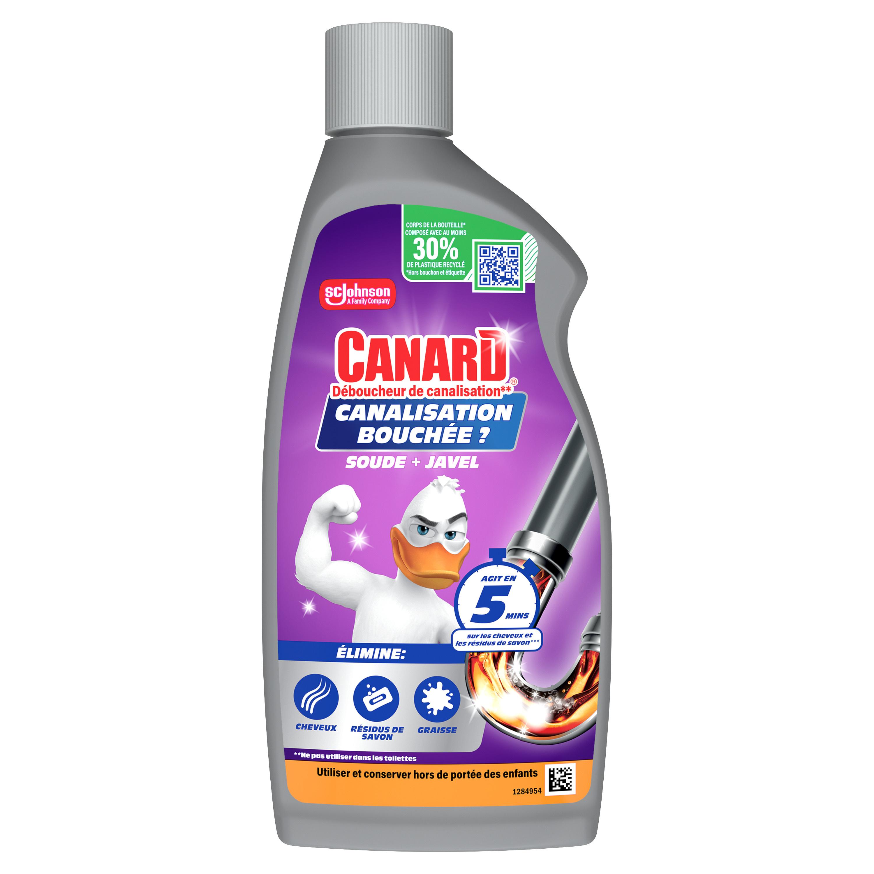 CANARD Gel déboucheur canalisation bouchée 500ml