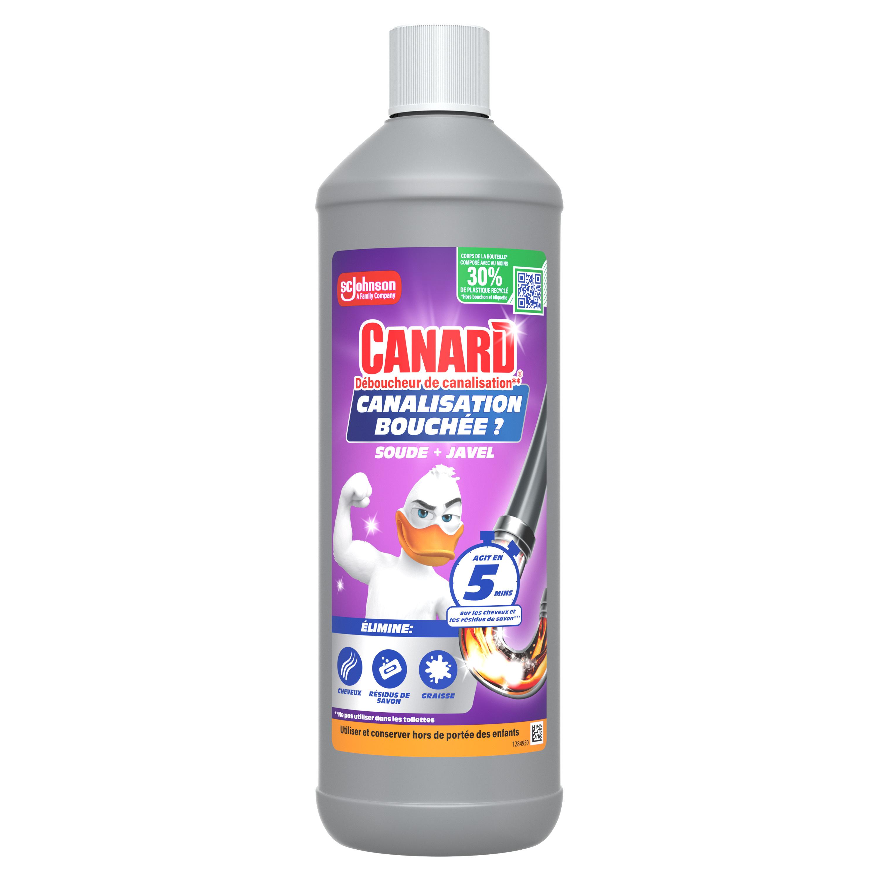 CANARD Gel déboucheur canalisation bouchée 1l