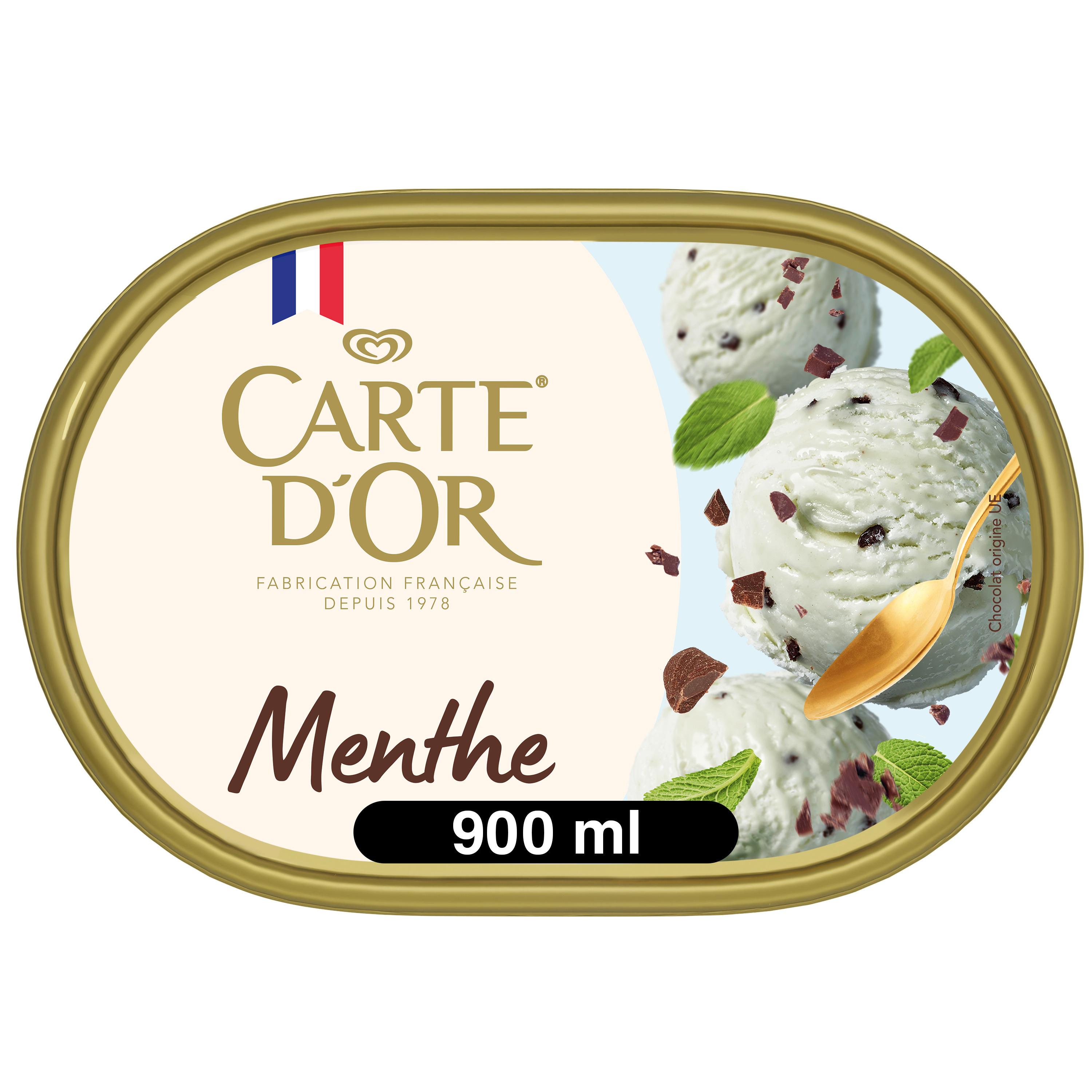 CARTE D'OR Dessert glacé menthe chocolat 900ml