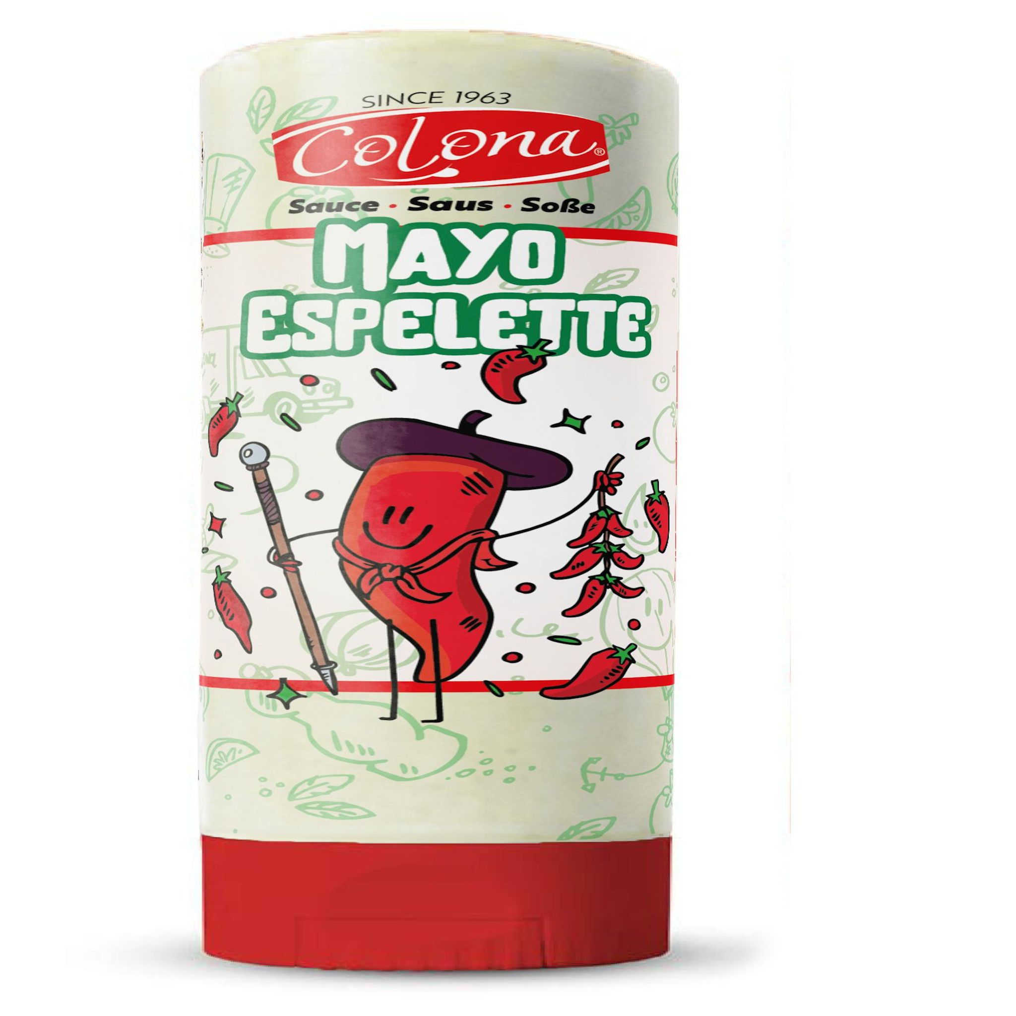 COLONA Mayonnaise au piment d'Espelette flacon souple 350ml