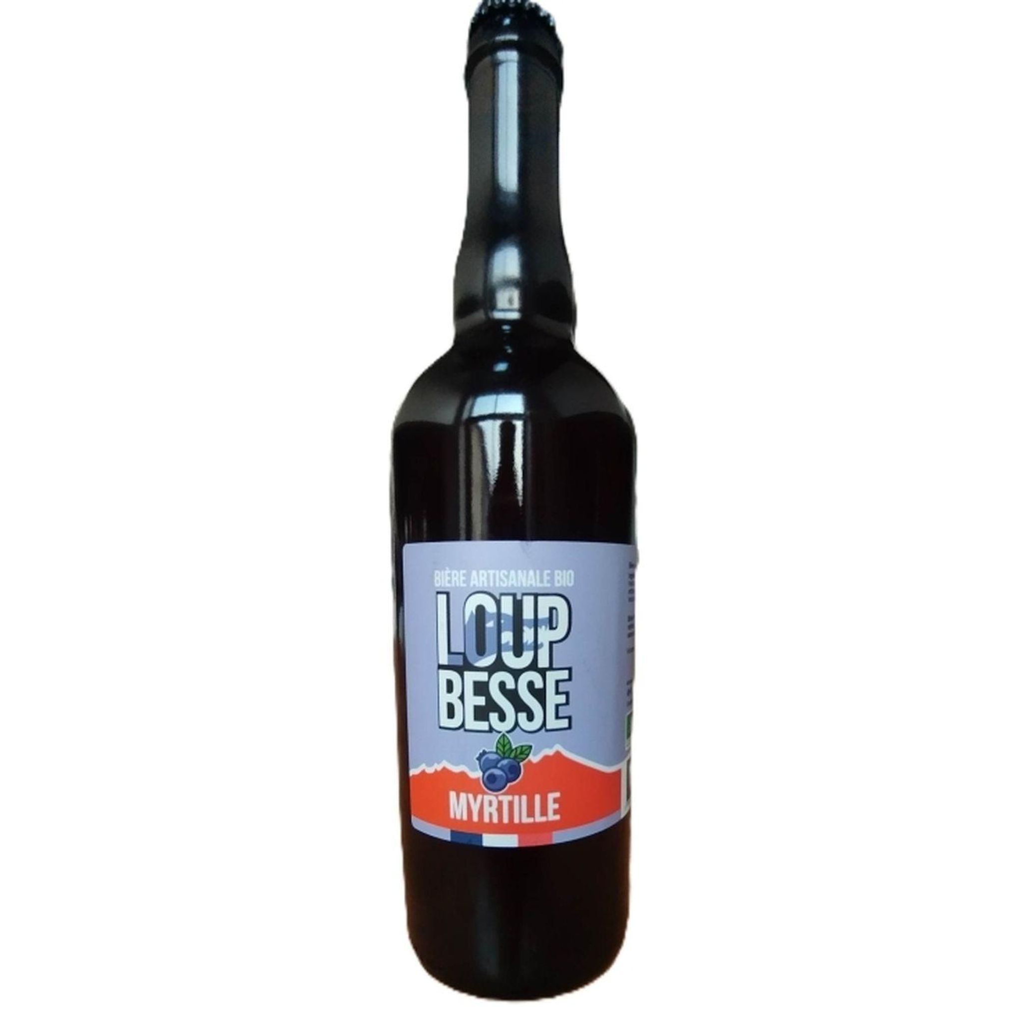 LOUP BESSE Bière aromatisée à la myrtille 4.2% 75cl