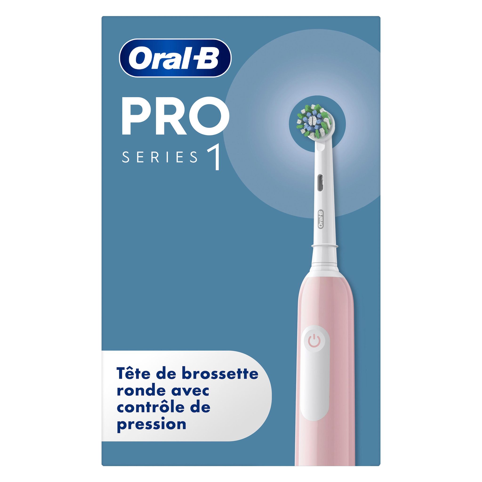 ORAL-B Pro Series 1 brosse à dents électrique rose 1 pièce