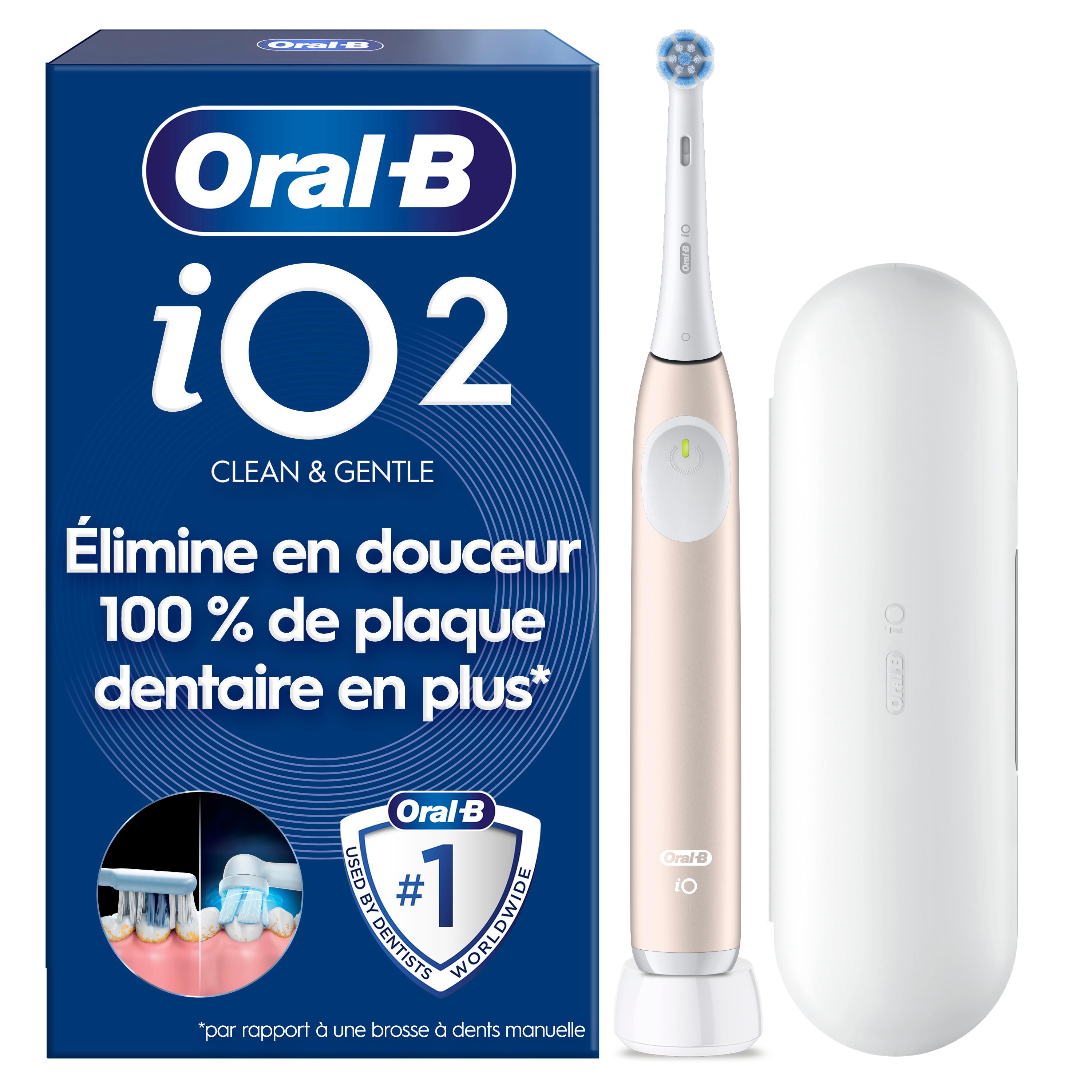 ORAL-B IO2 Clean&Gentle brosse à dents électrique pink 1 brosse