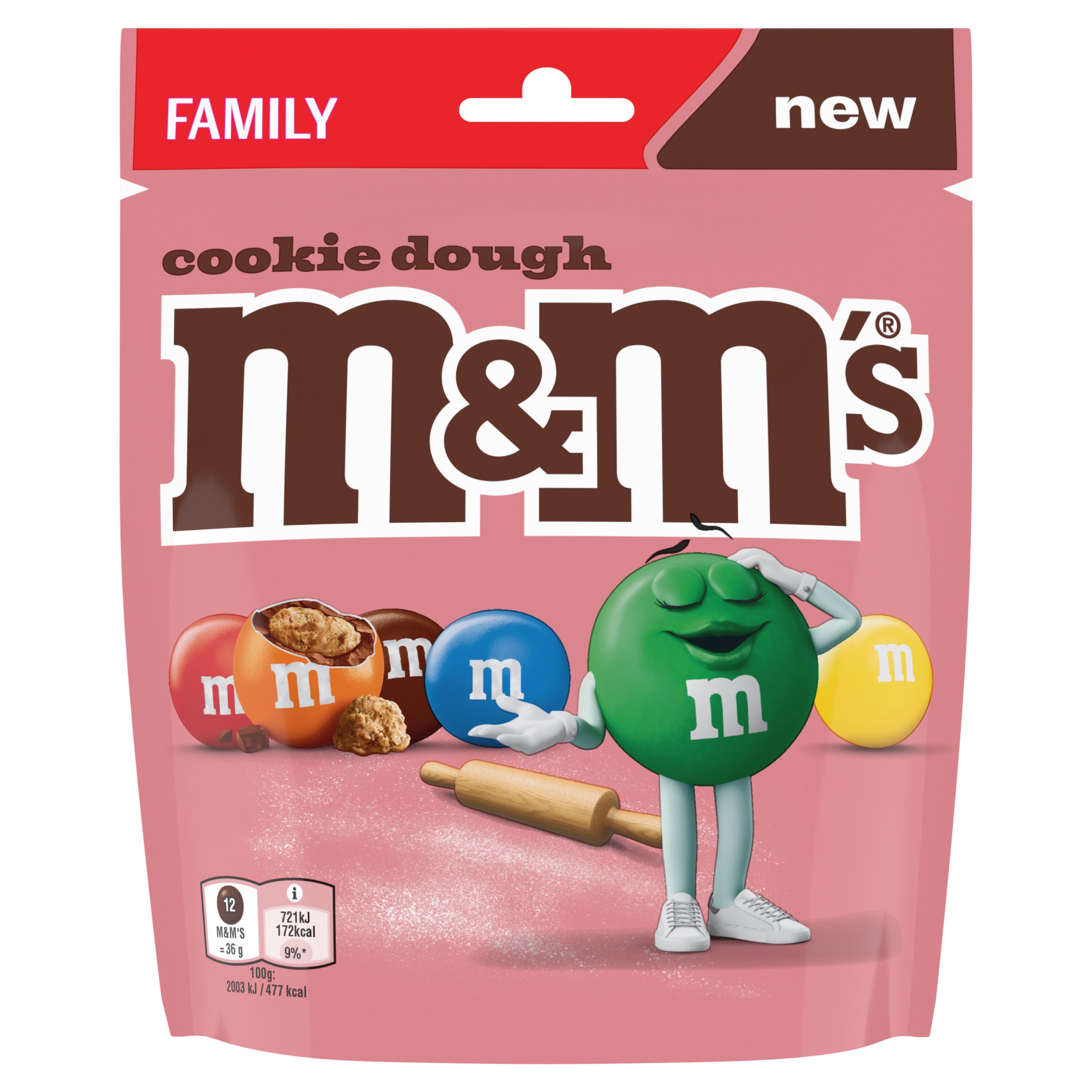 M&M'S Billes chocolatées goût pâte à cookie 290g