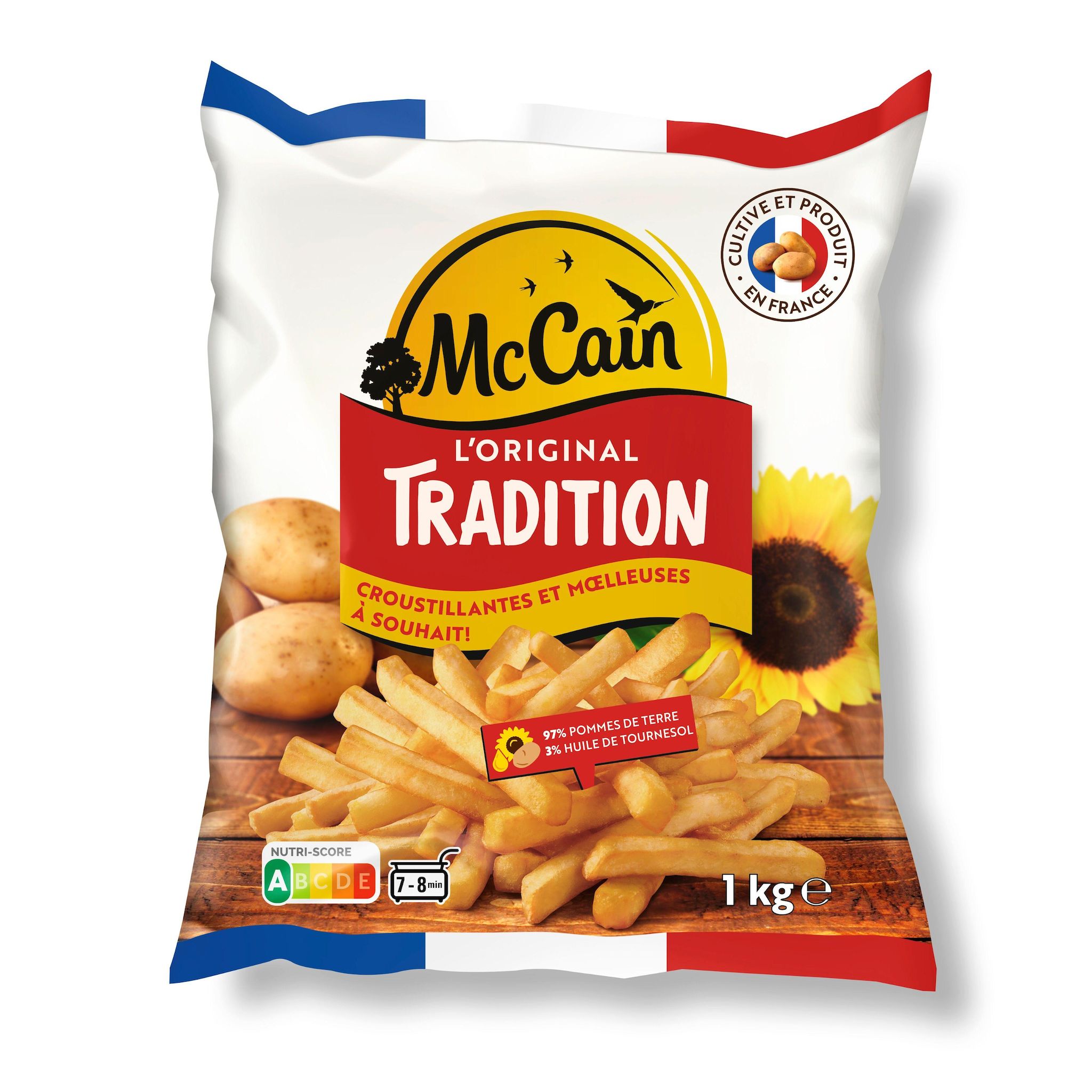 MCCAIN Frites tradition fines friteuse 1kg