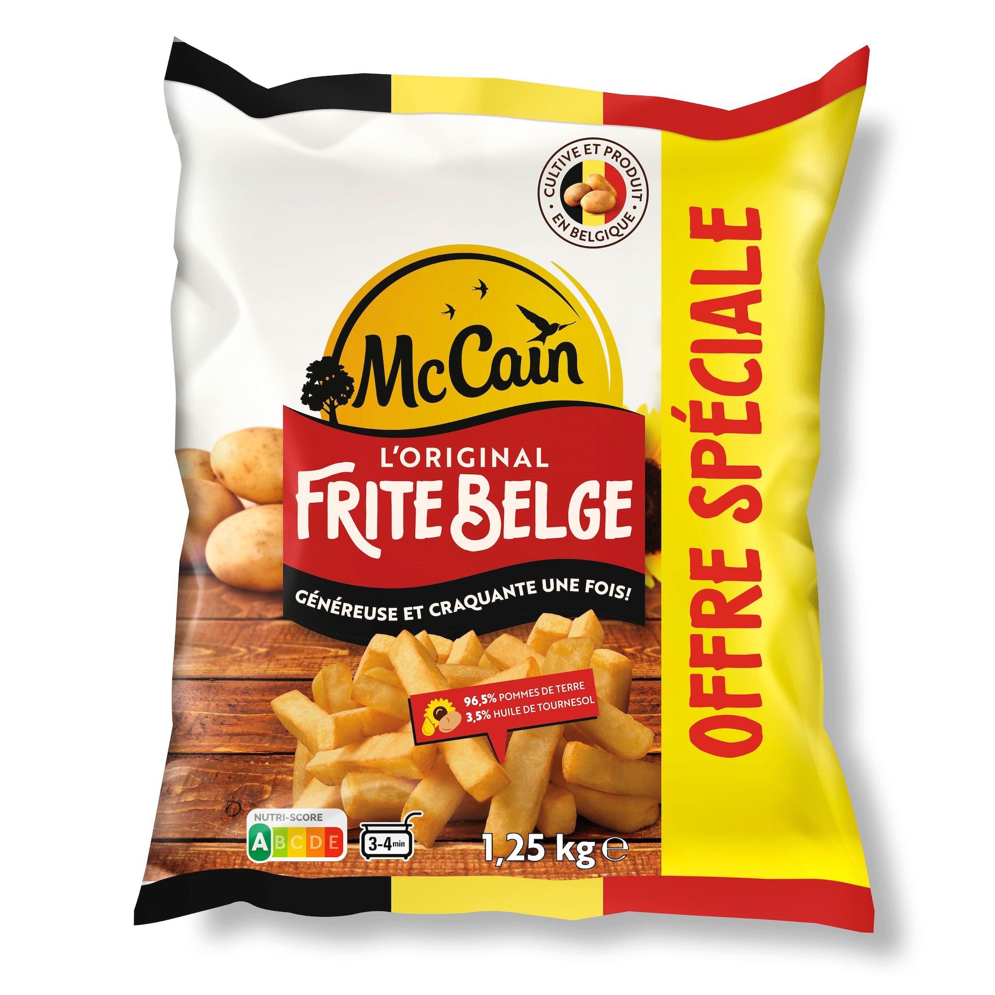 MCCAIN Frites tradition fines friteuse 1.25kg