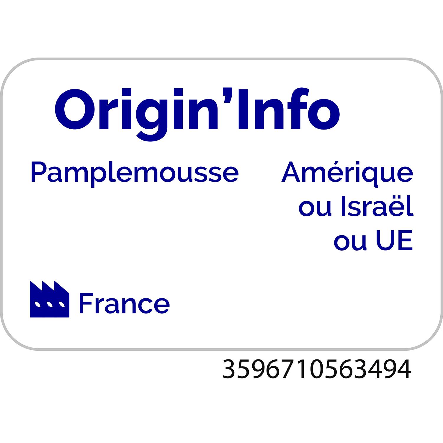 Voir la diapositive 3 : AUCHAN BIO Pur jus de pamplemousse 75cl