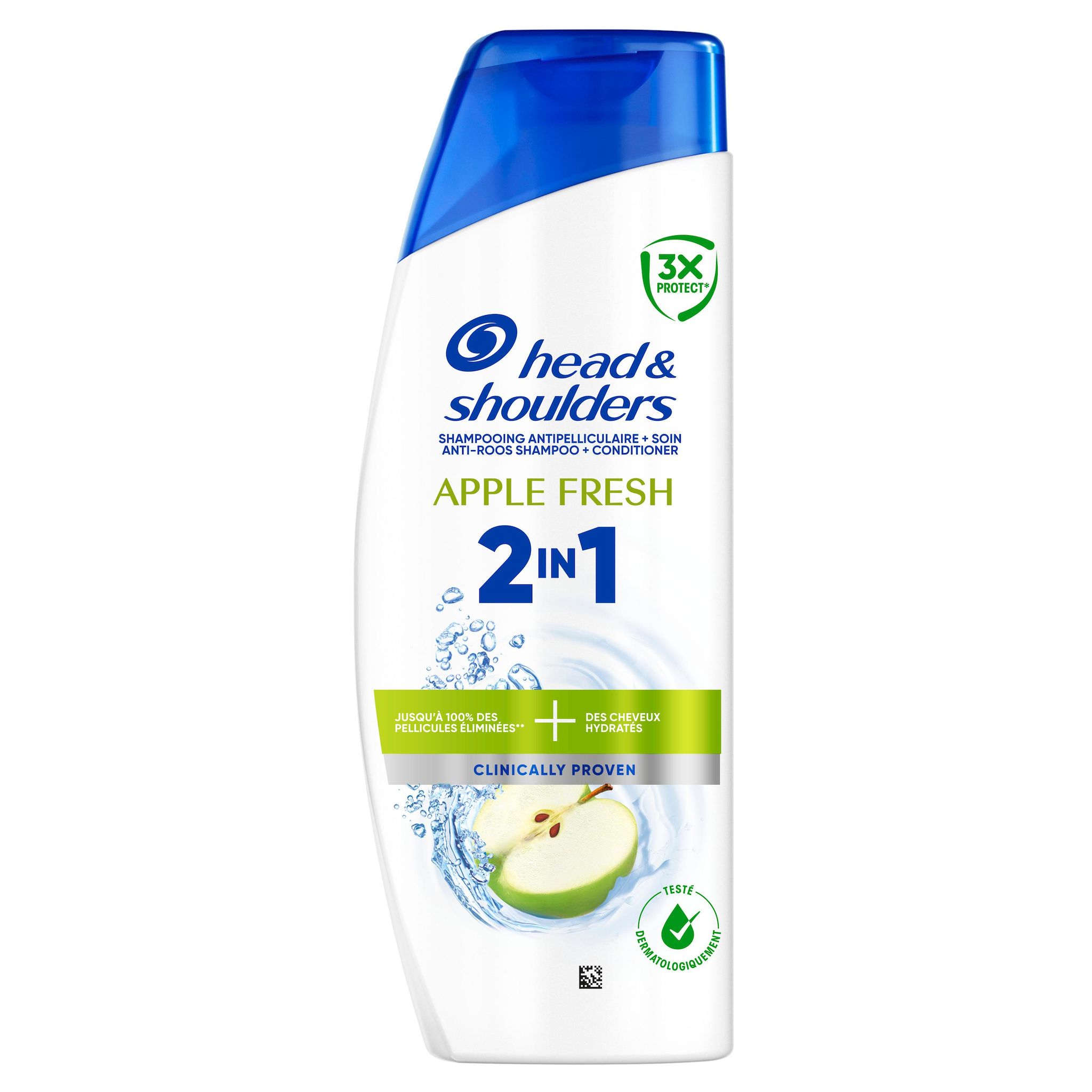 HEAD & SHOULDERS Shampooing 2en1 pomme 300ml