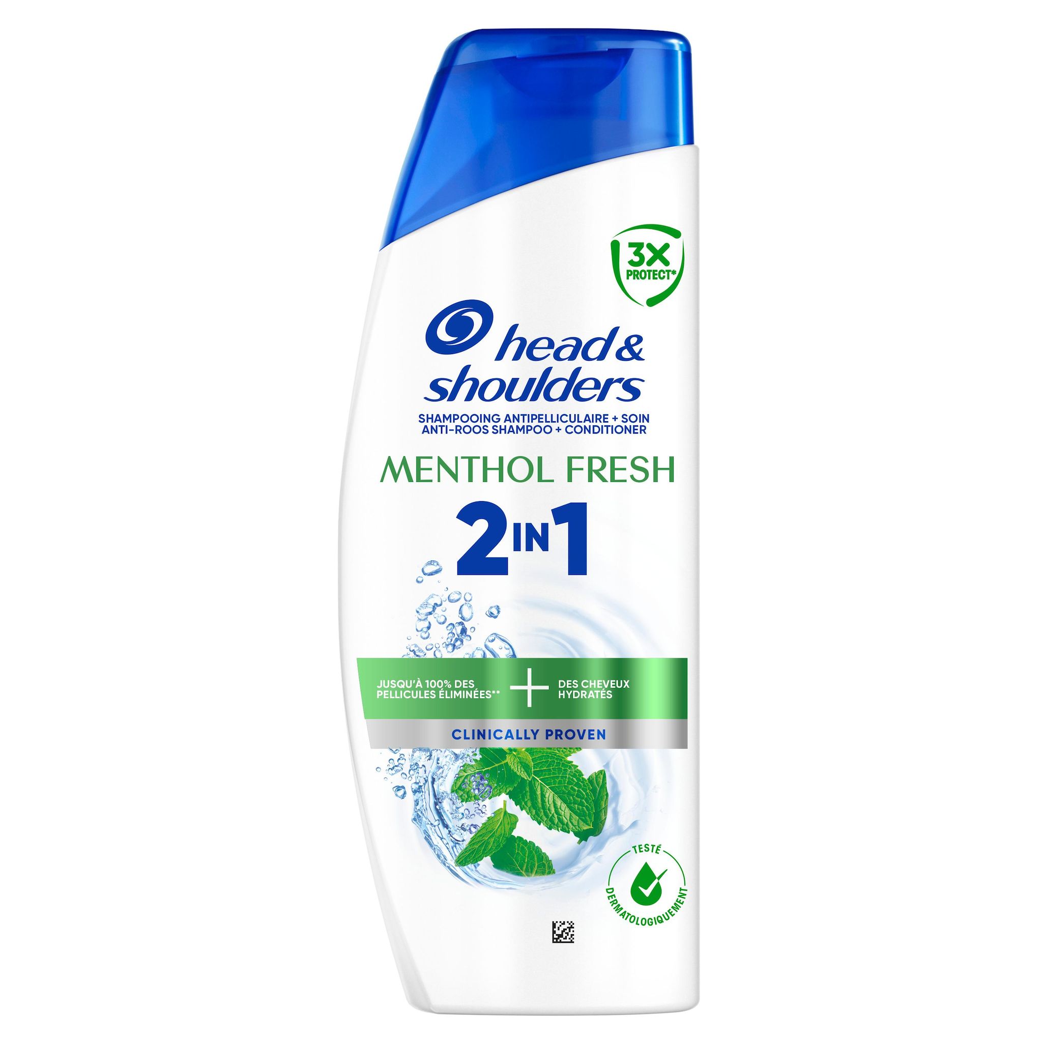 HEAD & SHOULDERS Shampooing 2en1 menthol fresh 300ml