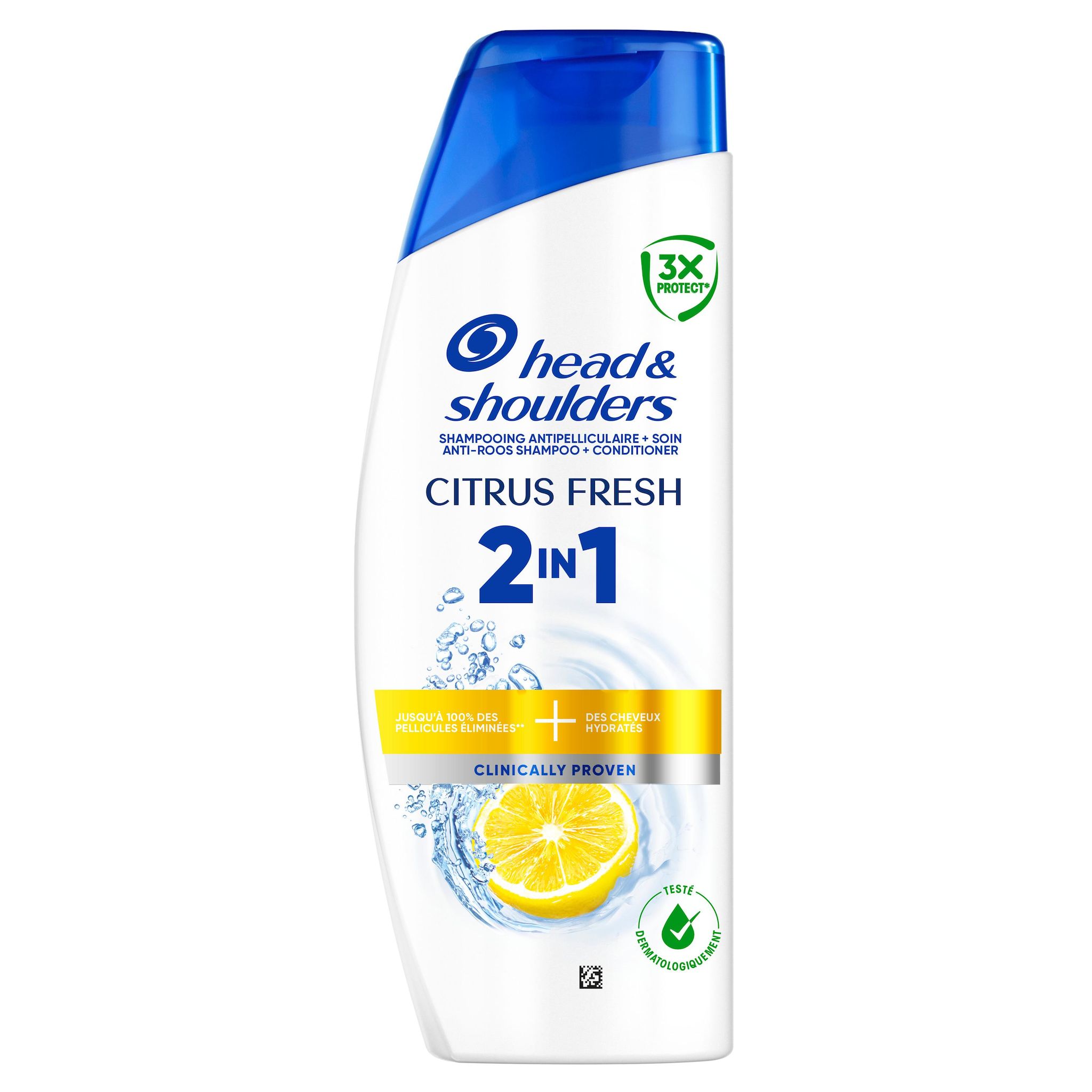 HEAD & SHOULDERS Shampooing citrus fresh 2en1 300ml