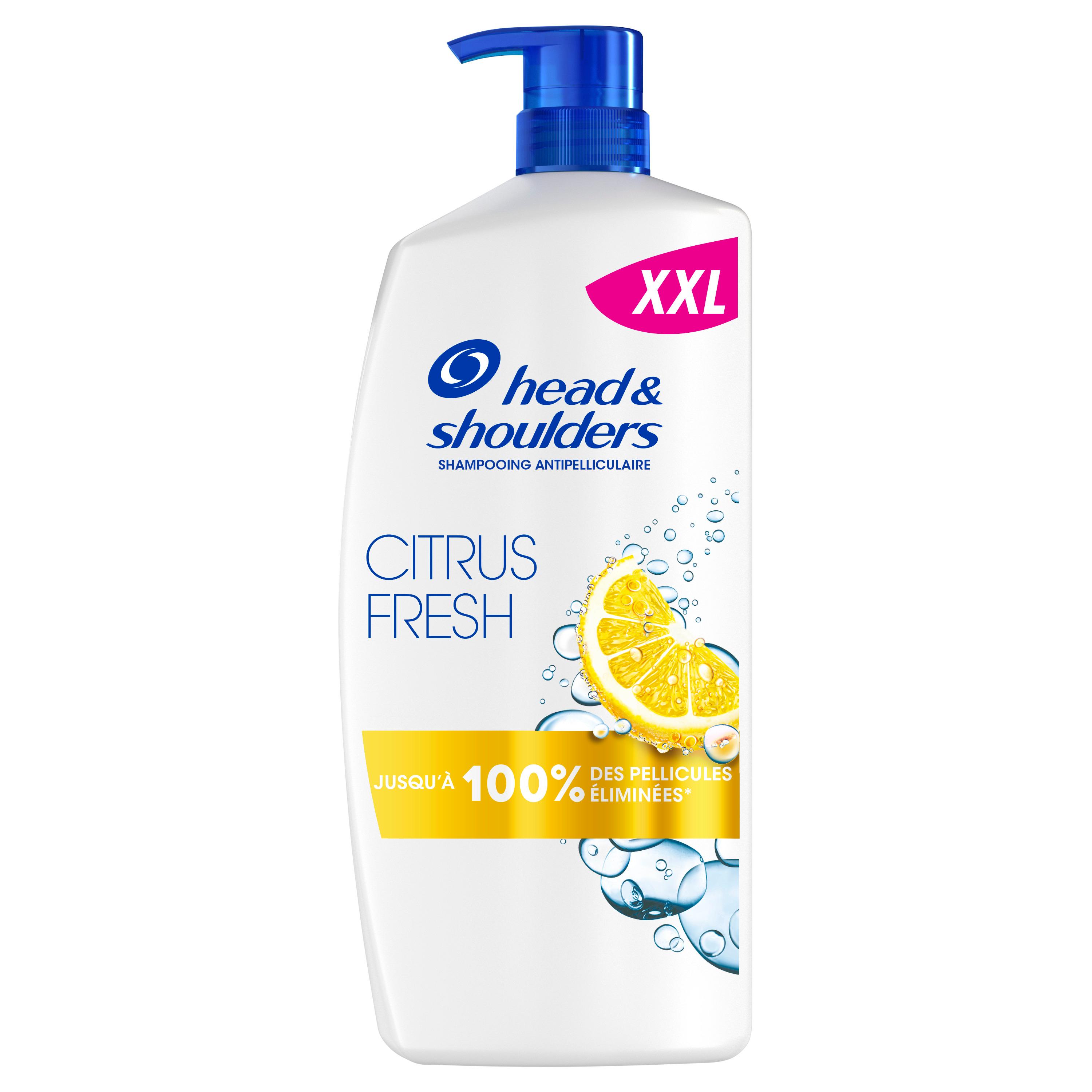 HEAD & SHOULDERS Shampooing citrus fresh pompe 800ml