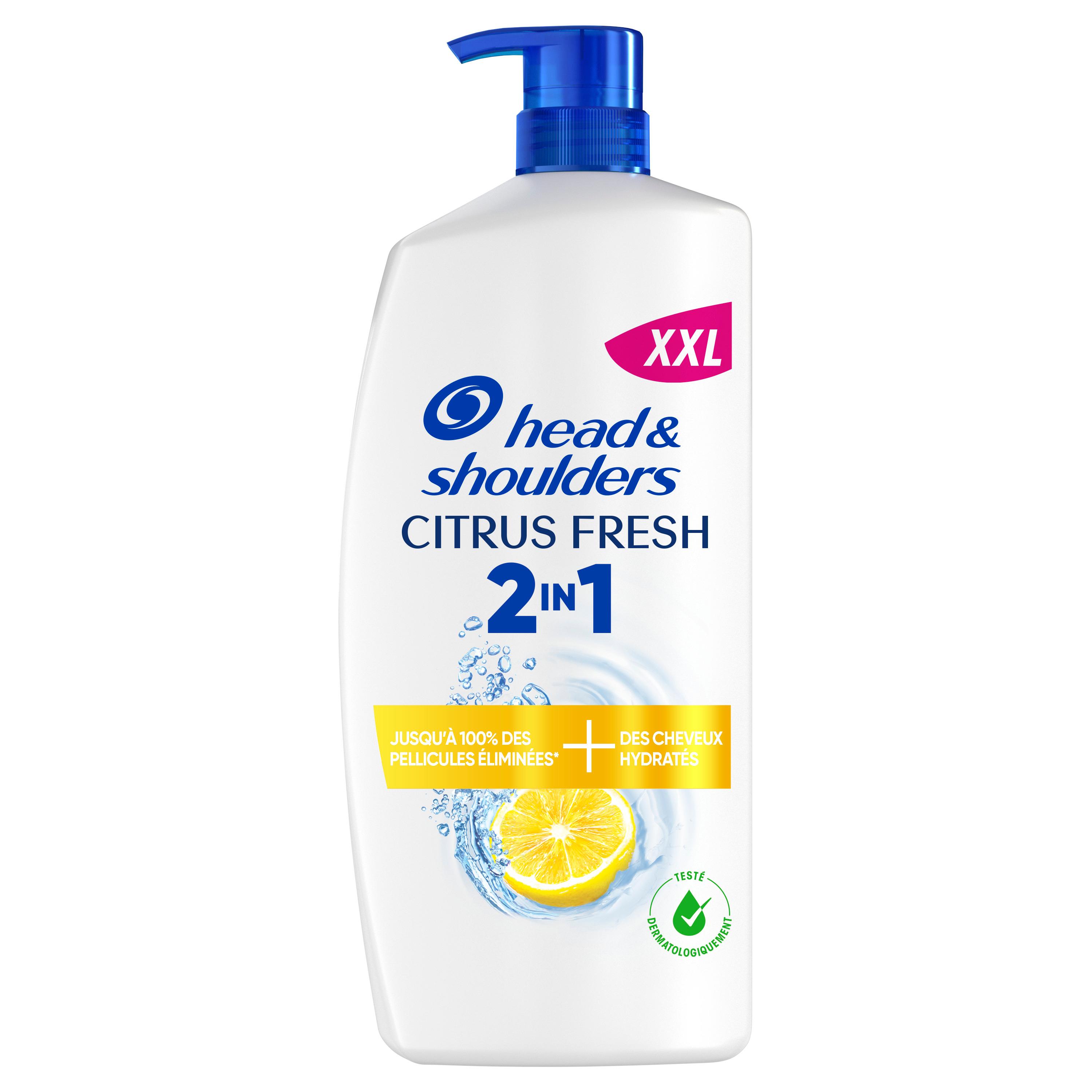 HEAD & SHOULDERS Shampooing antipelliculaire citrus 800ml