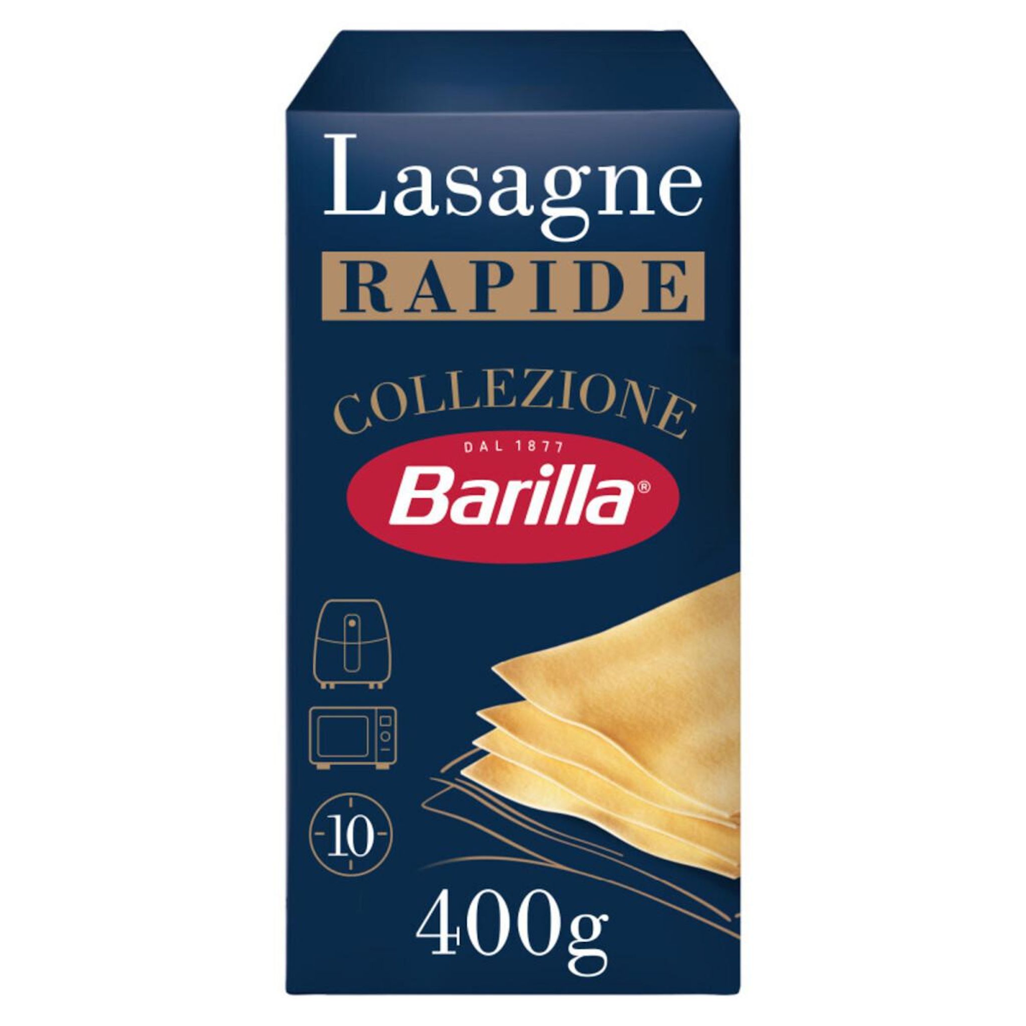 BARILLA Lasagne cuisson rapide Collezione 400g