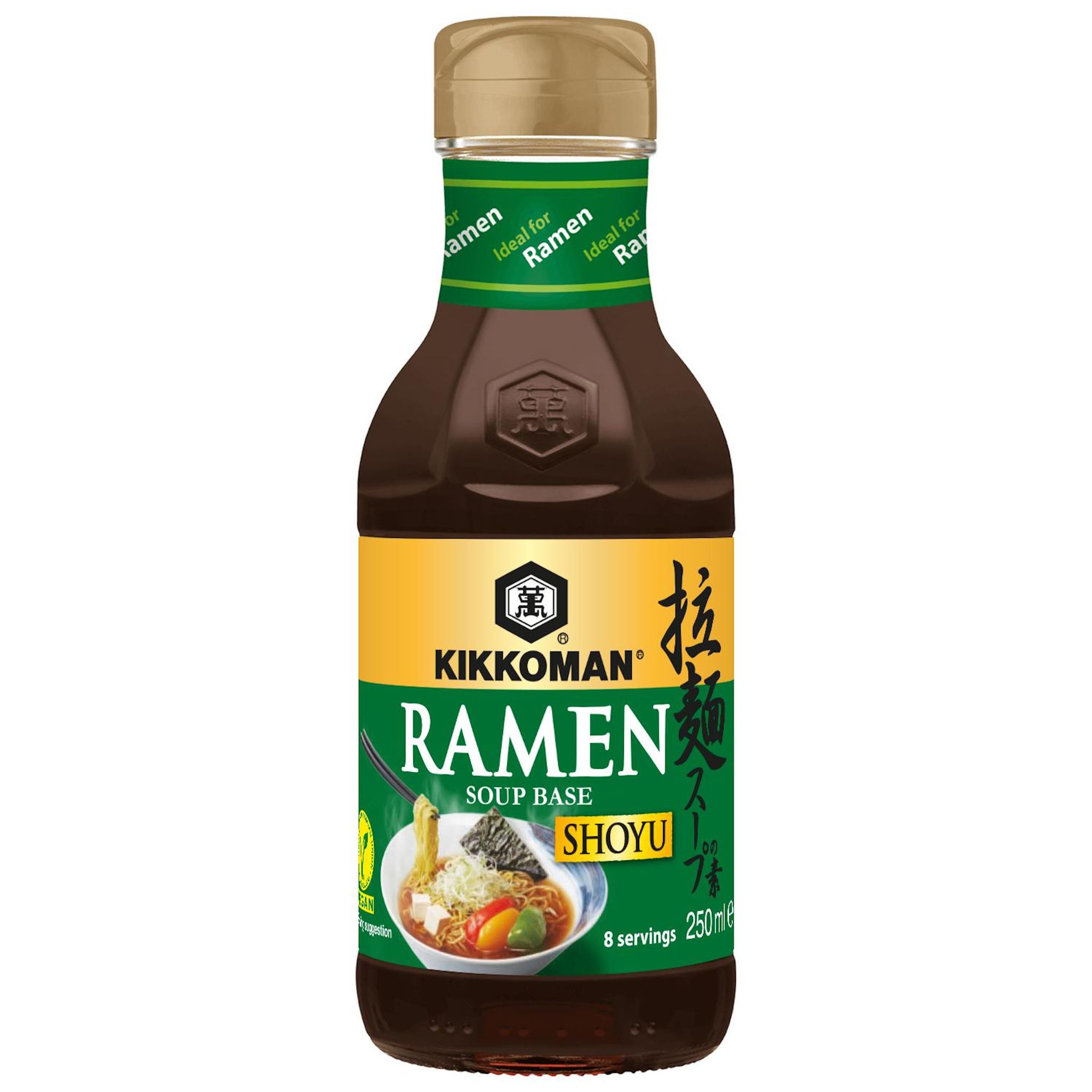 KIKKOMAN Base ramen à diluer à chaud saveur sauce soja 250ml