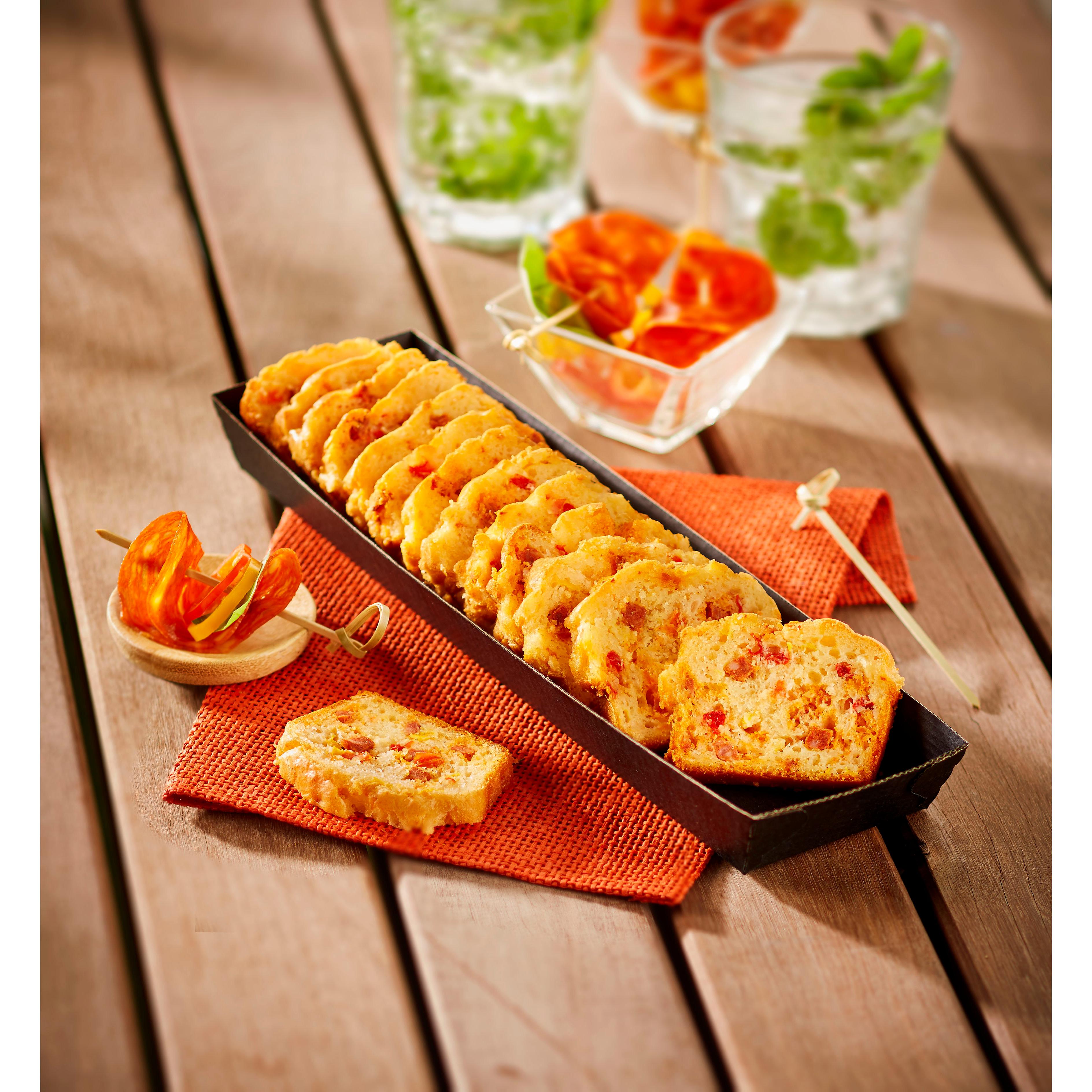 AUCHAN Cake au chorizo 230g