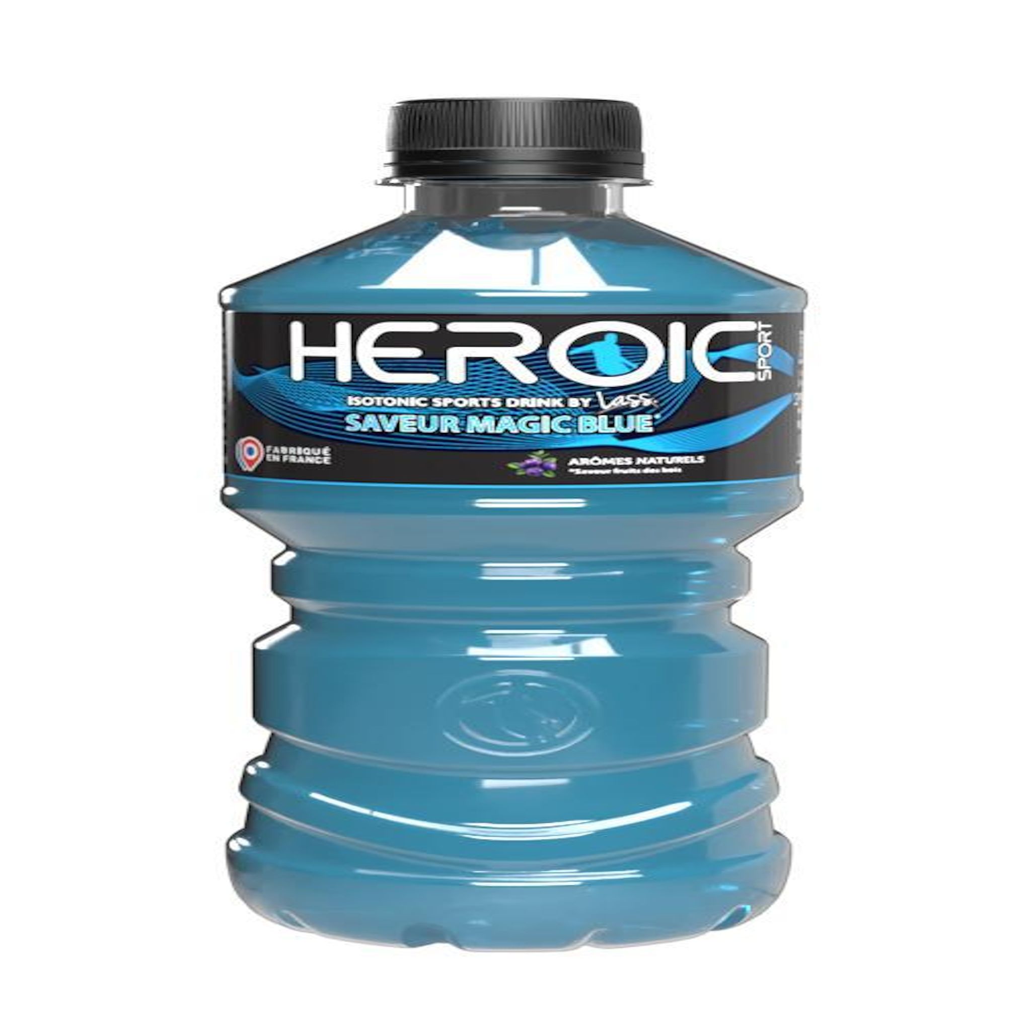 HEROIC SPORT Boisson sportive goût magic blue bouteille 50cl