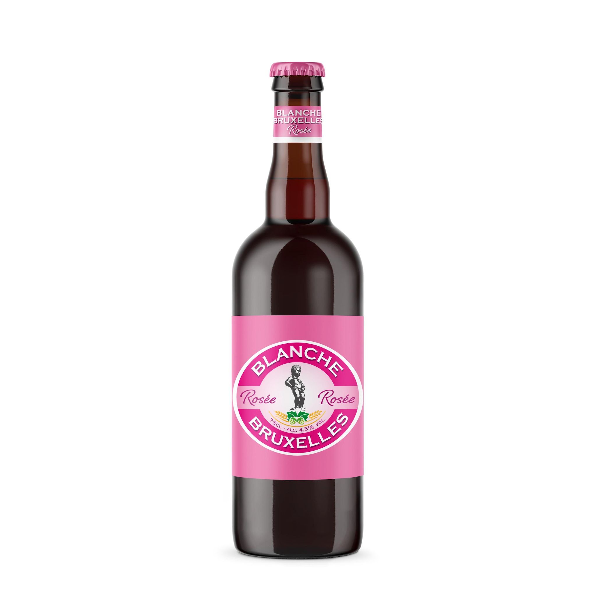 BLANCHE DE BRUXELLES Bière rosée 4,5% 75cl
