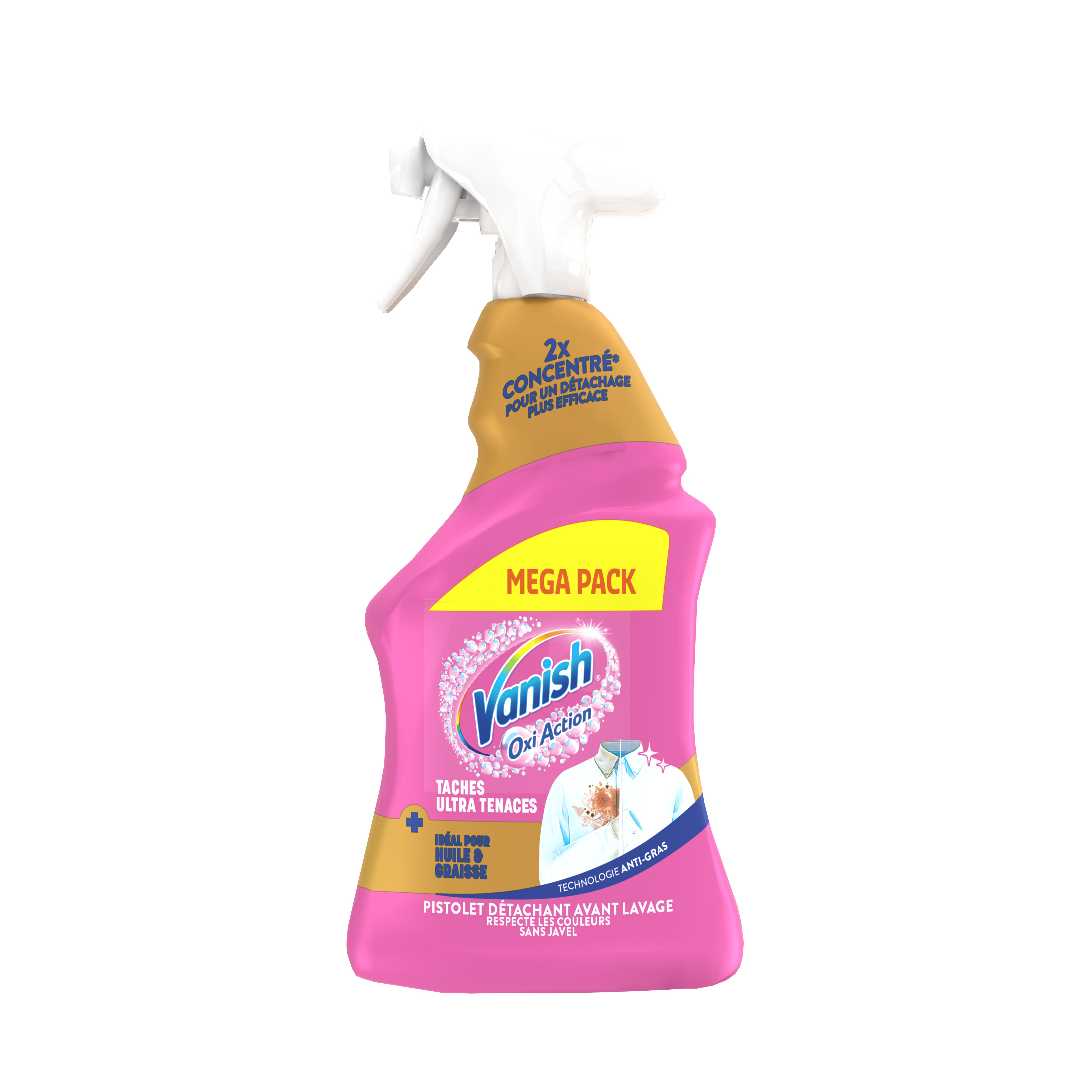 VANISH Spray détachant avant lavage 1l