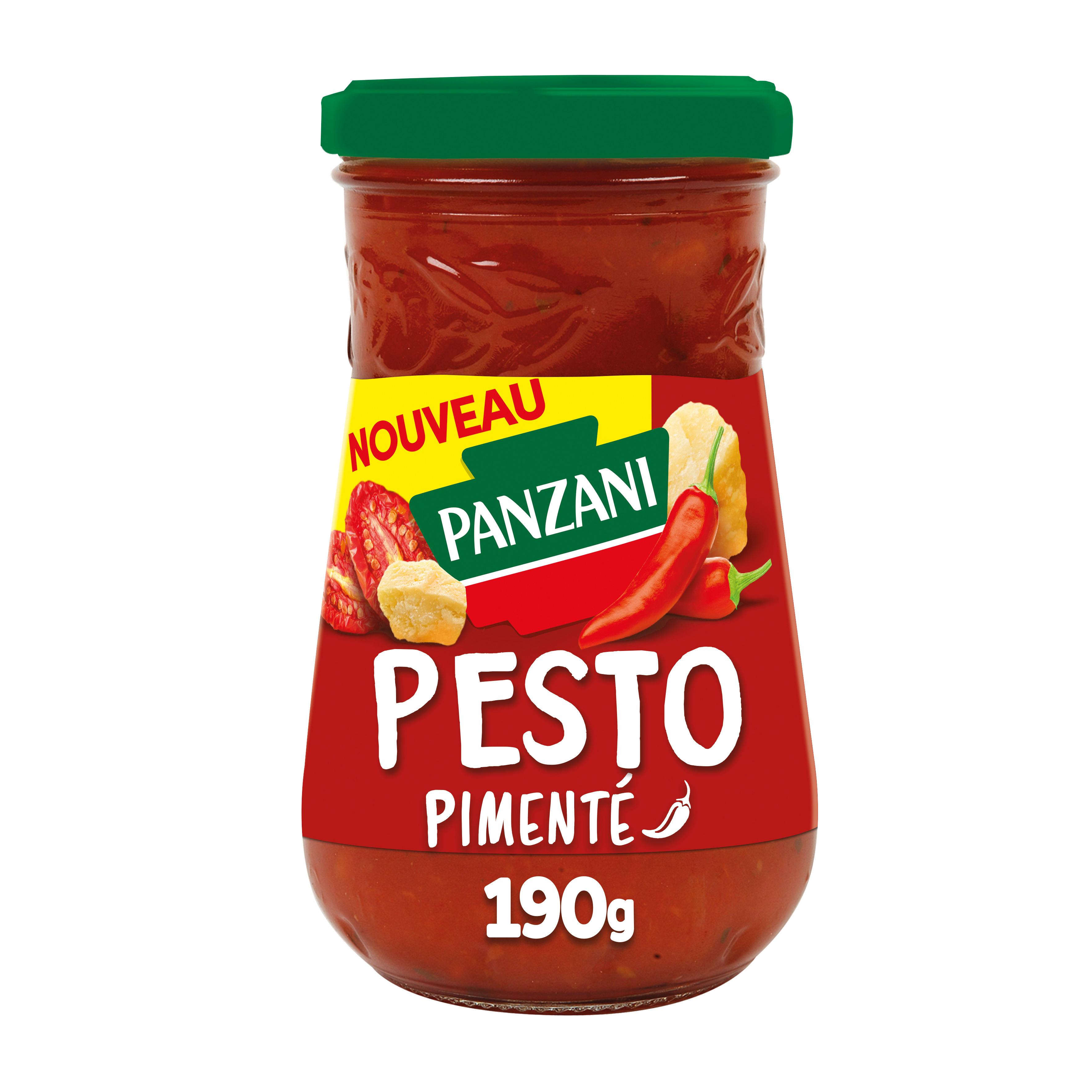 PANZANI Pesto pimenté à l'italienne bocal 190g