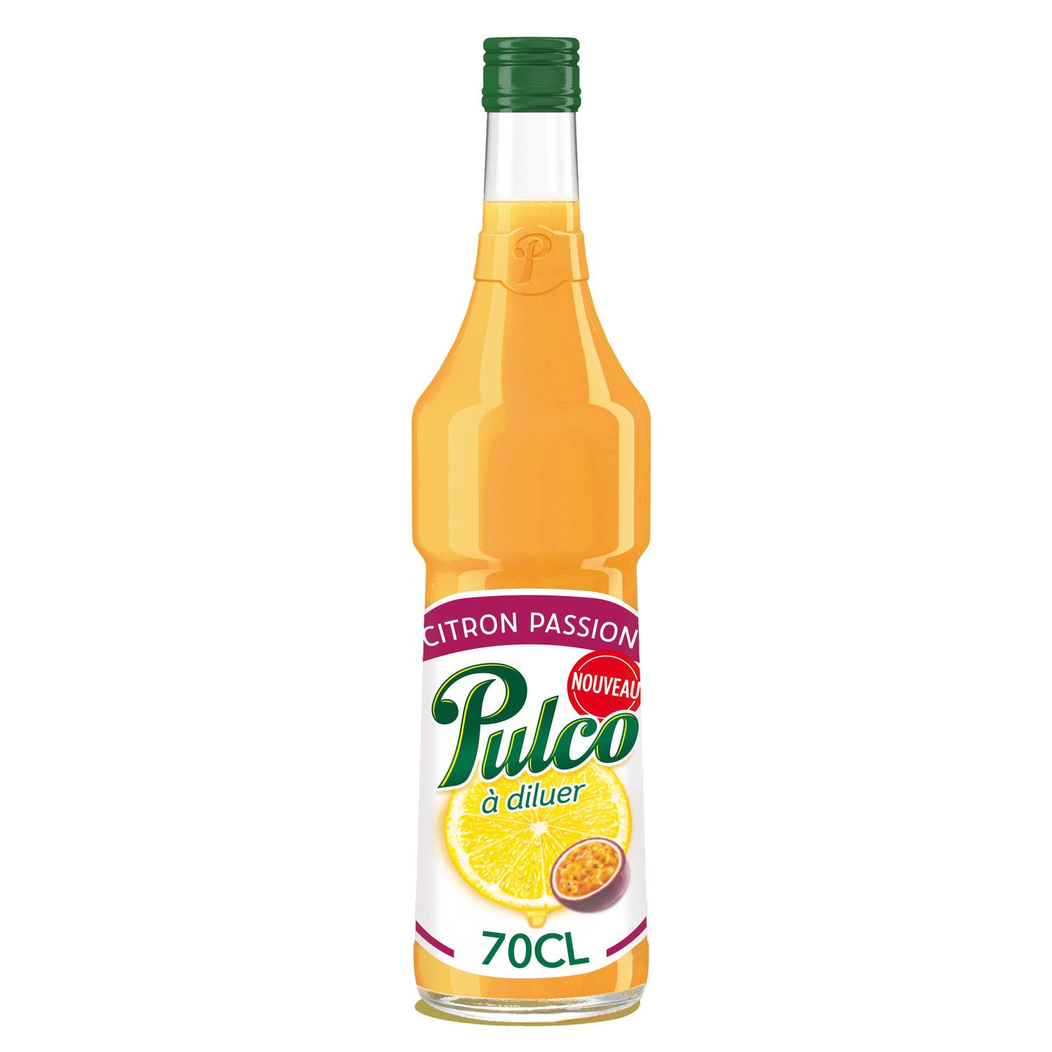 Voir la diapositive 2 : PULCO Sirop concentré passion à diluer 70cl