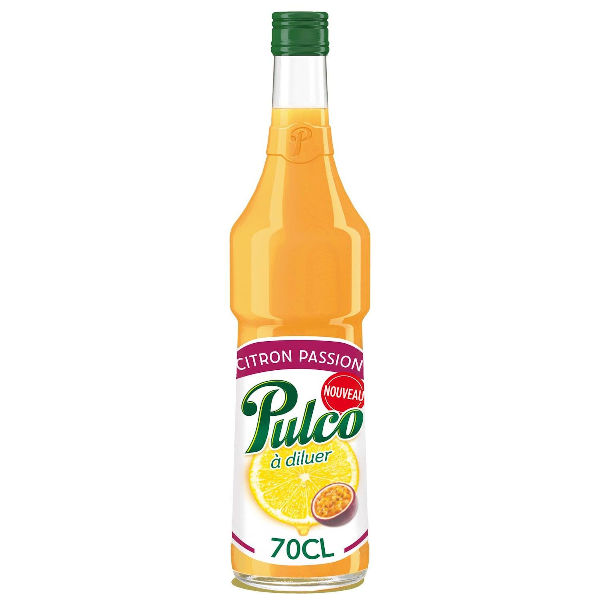 Voir la diapositive 3 : PULCO Sirop concentré passion à diluer 70cl
