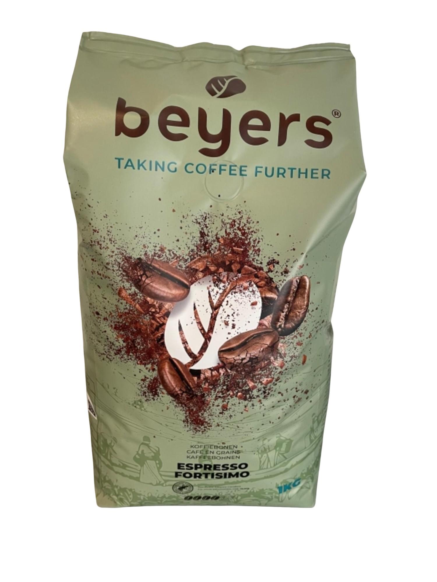 BEYERS Café en grains espresso fortisimo 1kg