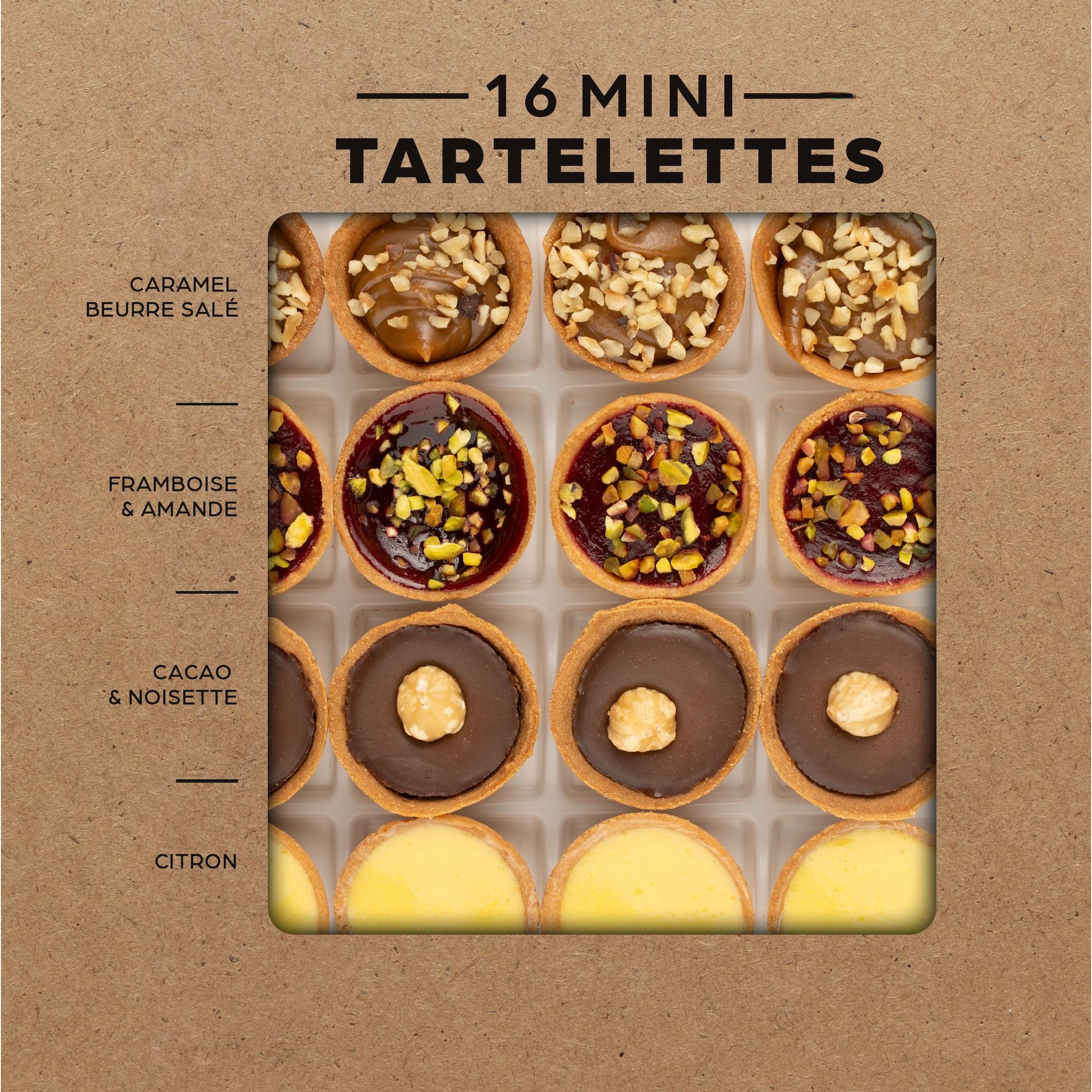 MIX BUFFET Assortiments mini tartelettes x 16 310g