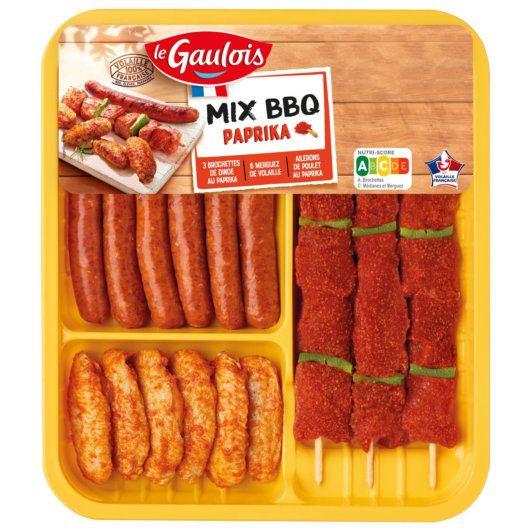 LE GAULOIS Mix BBQ paprika 770g