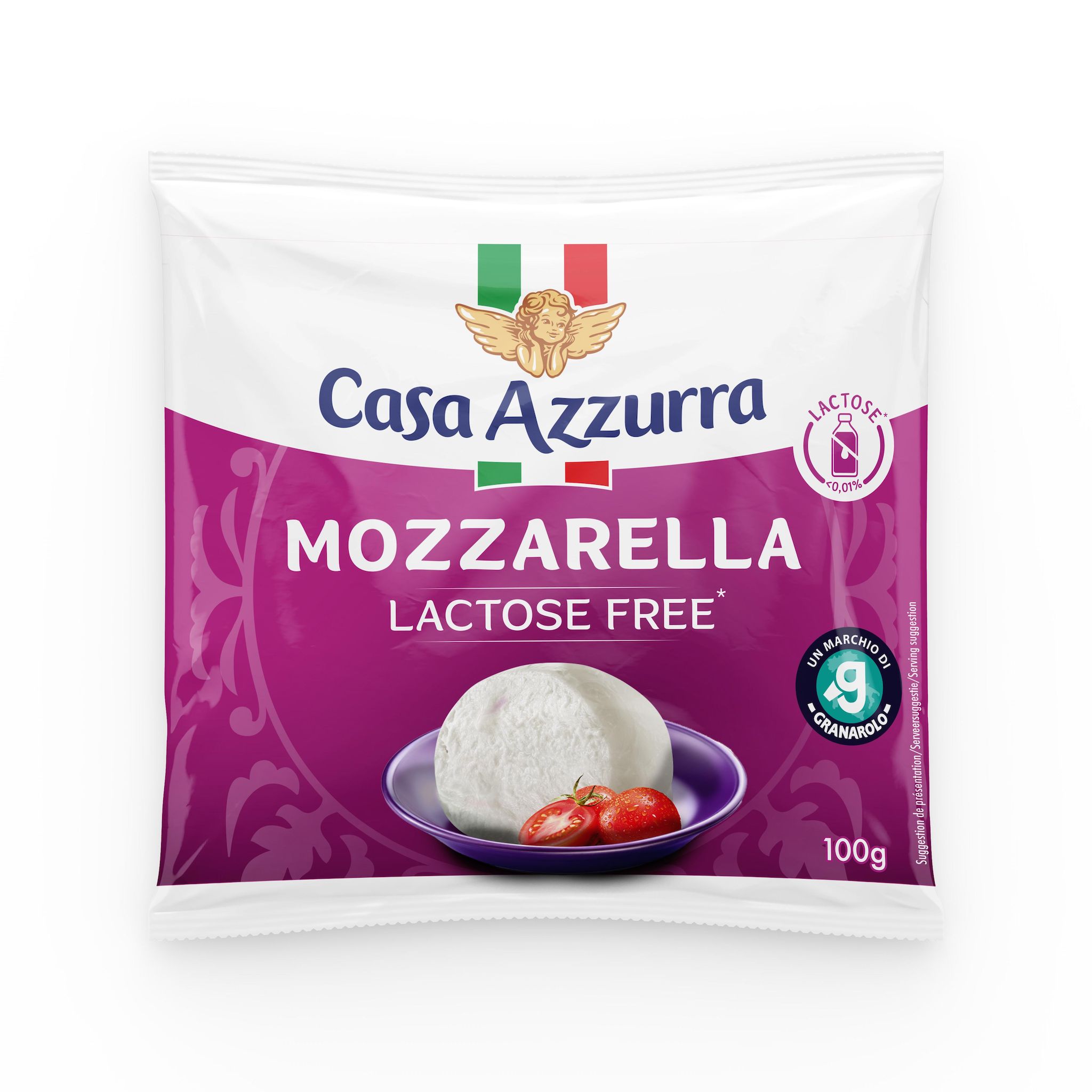 CASA AZZURRA Mozzarella sans lactose 100g