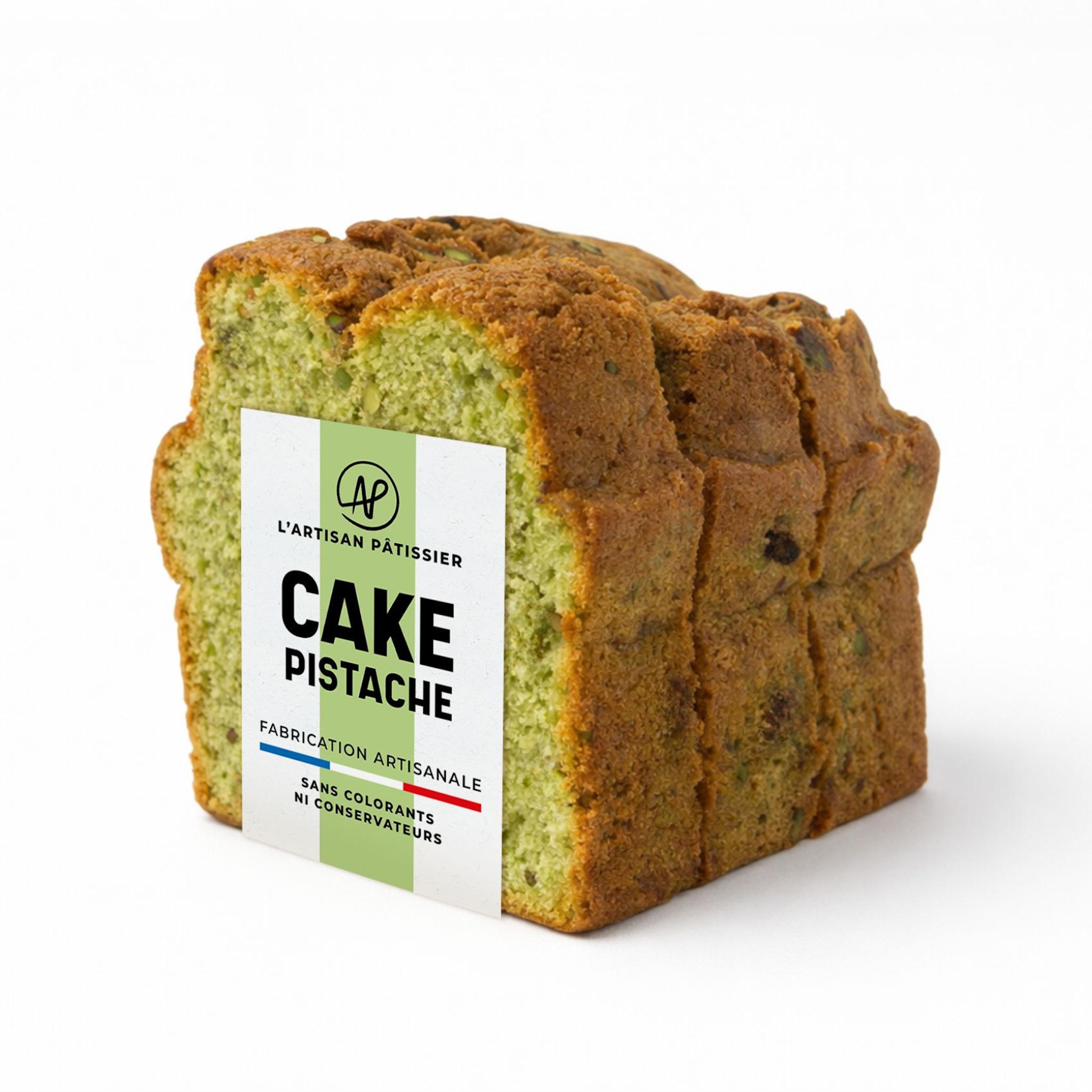 L'ARTISAN PATISSIER Cakes pistache 3 tranches 240g