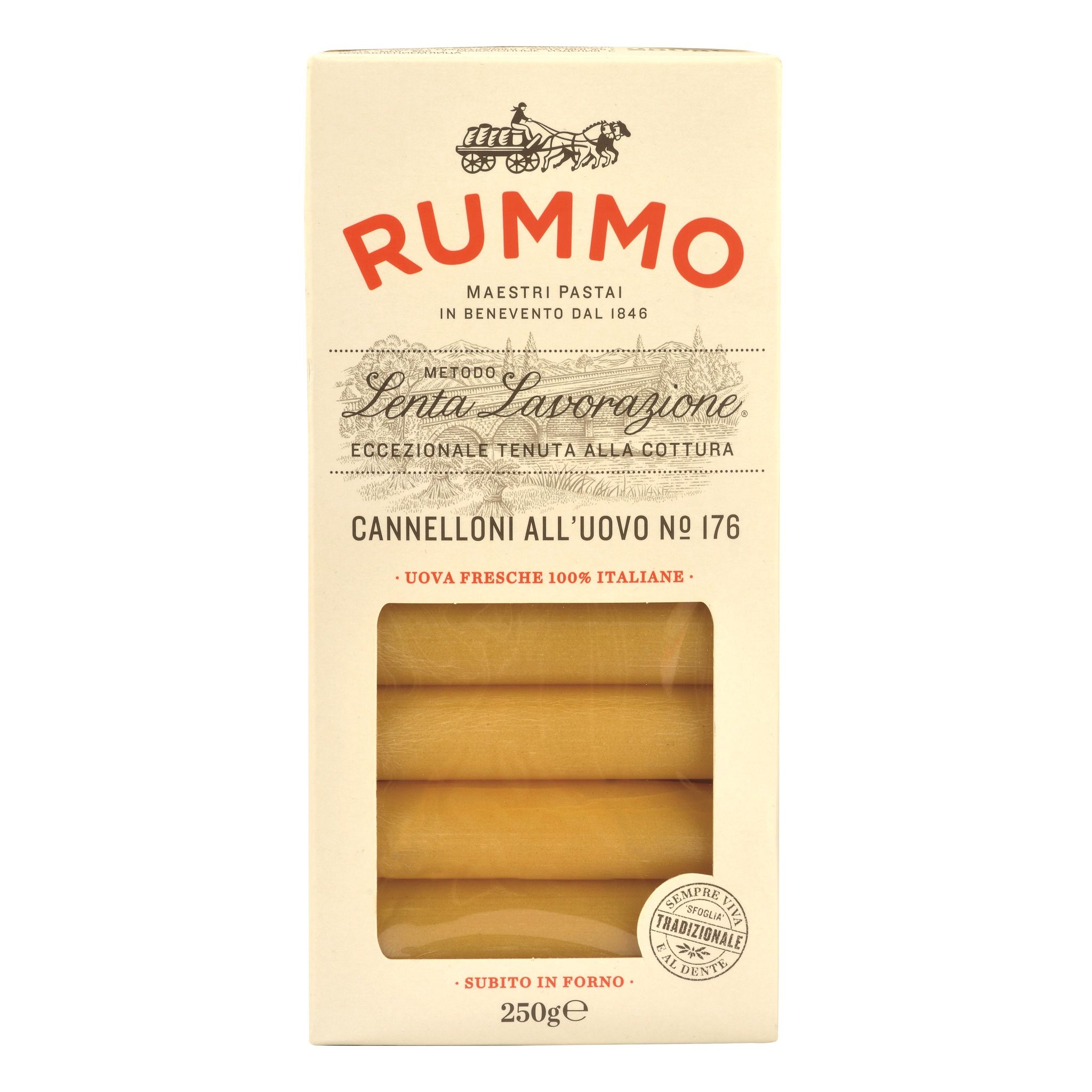 RUMMO Cannelloni aux œufs n176 250g