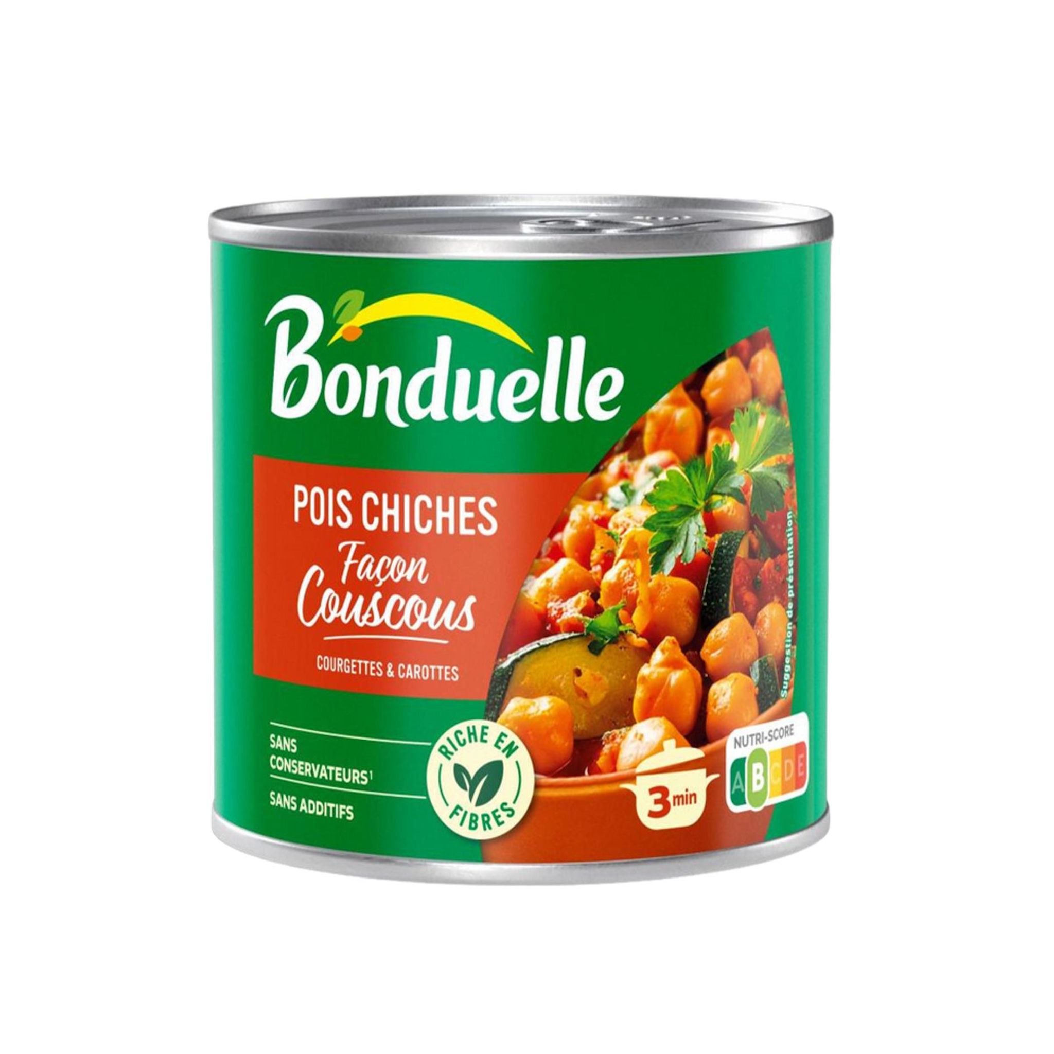 BONDUELLE Pois chiches façon couscous 400g