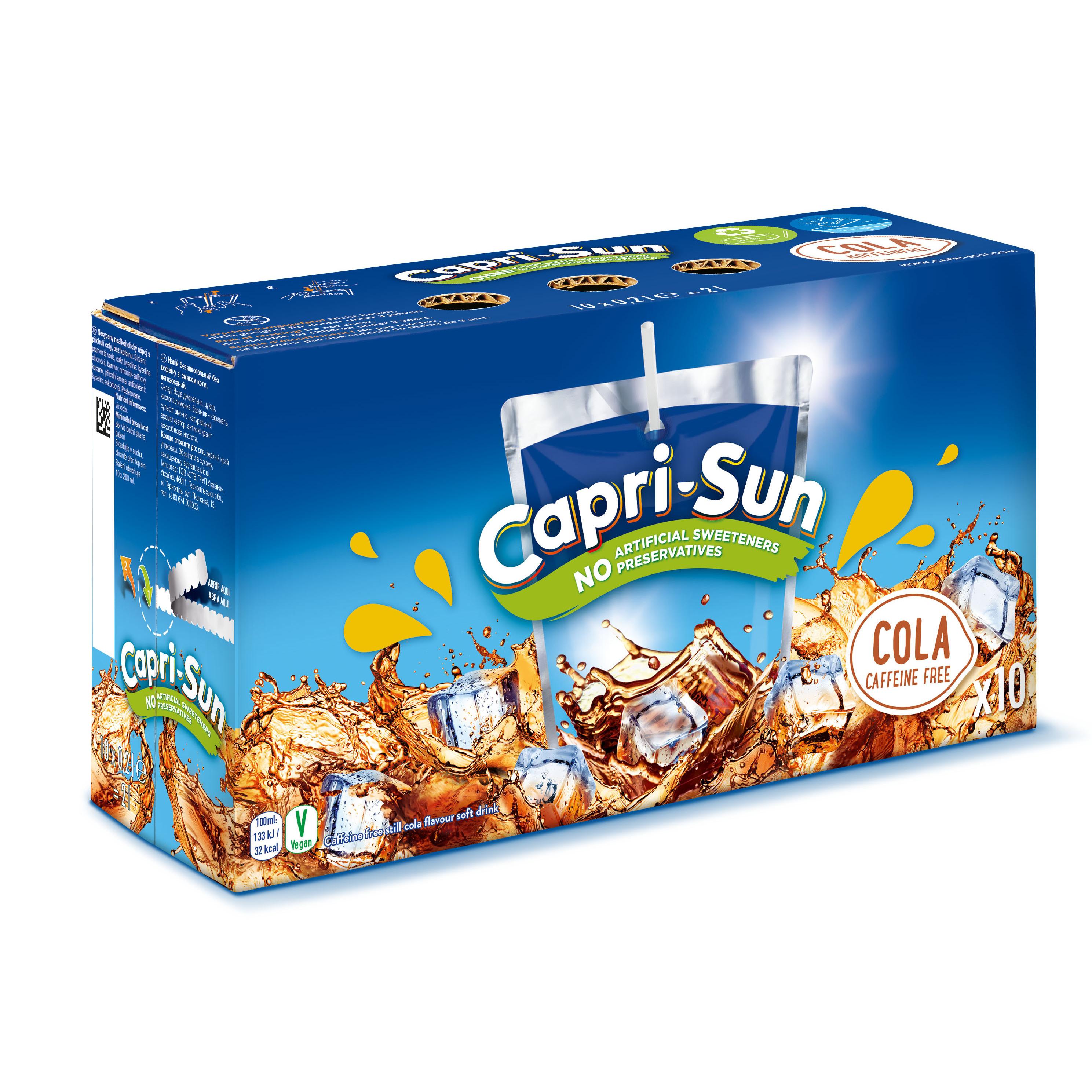 CAPRI-SUN Boisson au cola poches 10x20cl