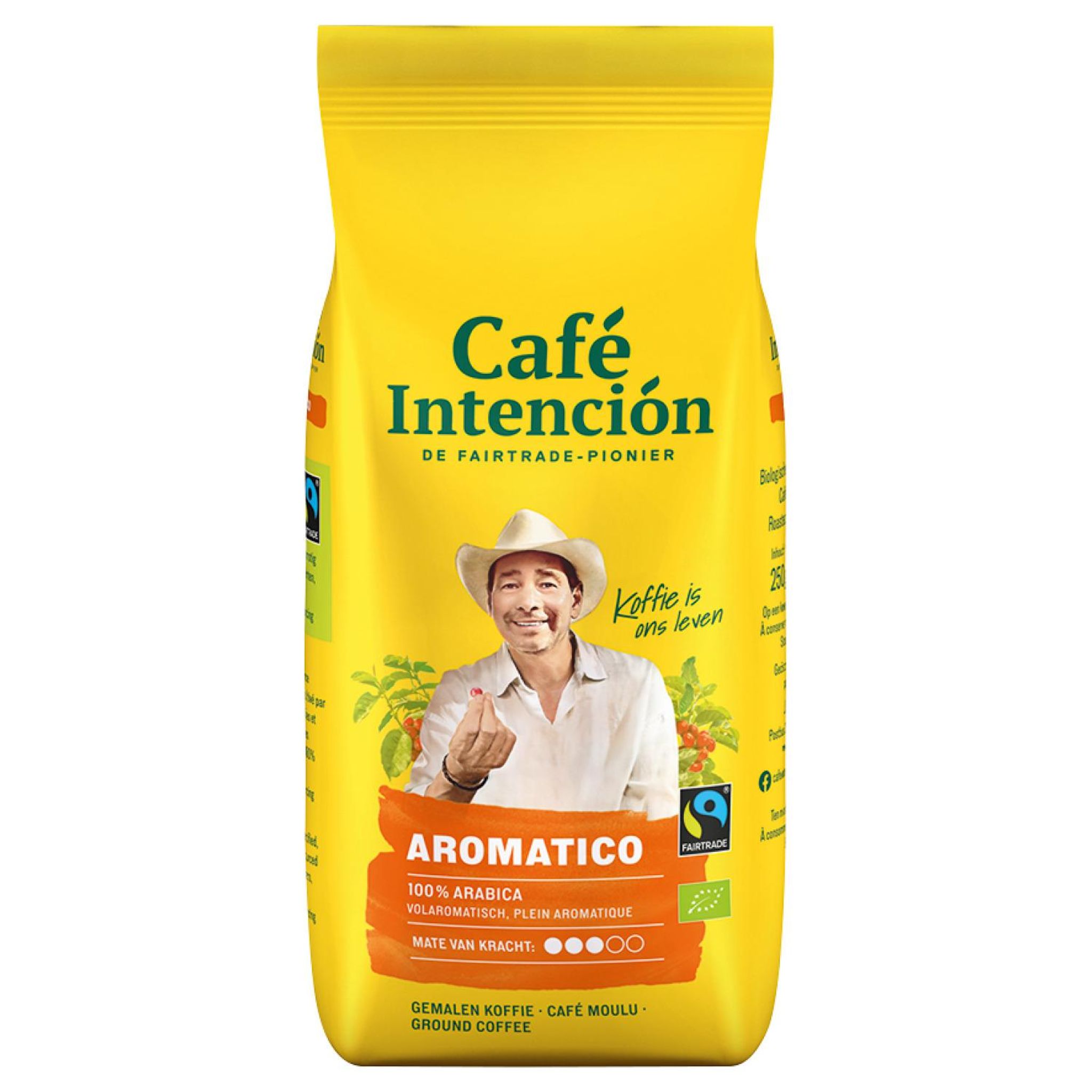 INTENCION Café moulu aromatico pur arabica bio 250g