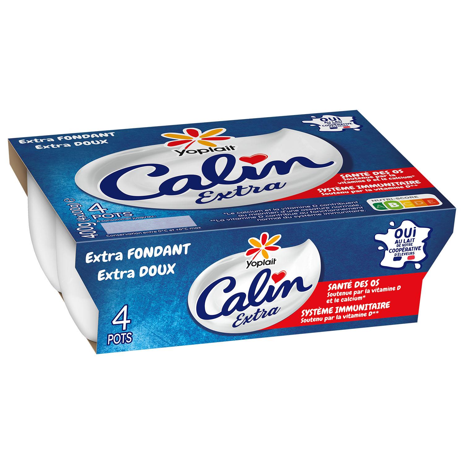 YOPLAIT Calin Yaourt nature 4x100g