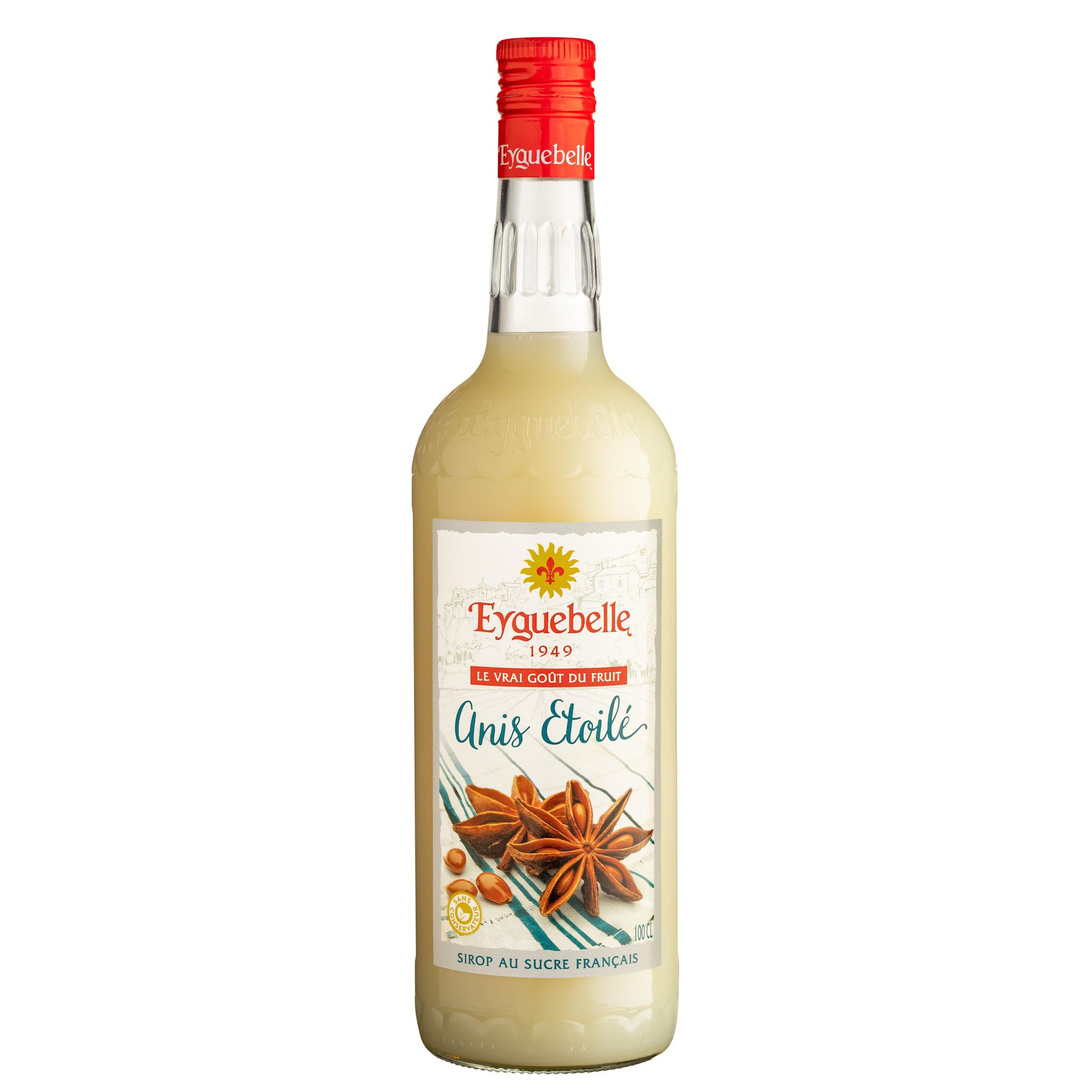EYGUEBELLE Sirop d'anis étoilé bouteille verre