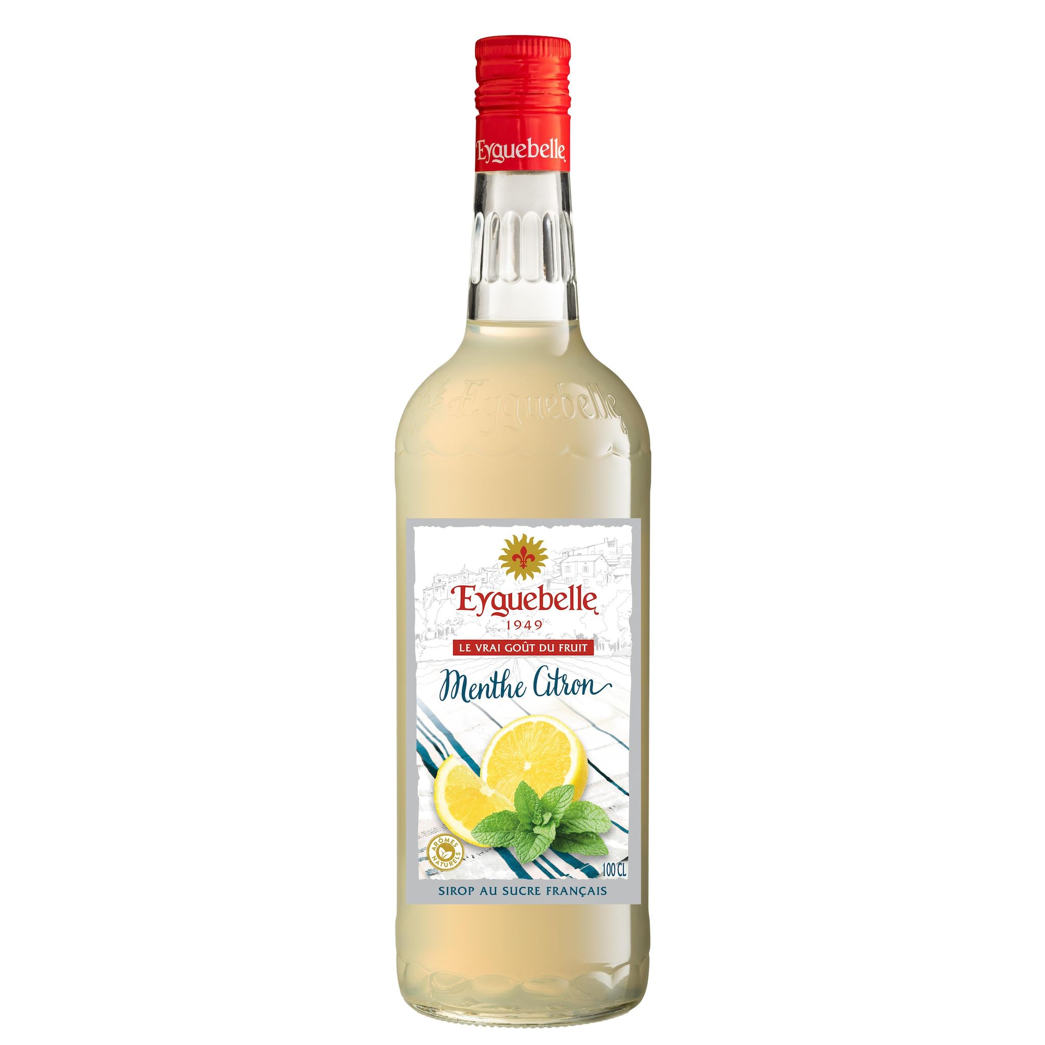 EYGUEBELLE Sirop de menthe citron 1l