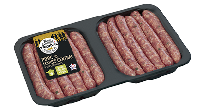 TRADIVAL Chipolatas aux herbes 12 pièces 600g