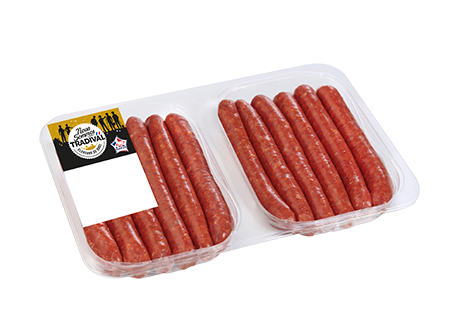 TRADIVAL Merguez pur porc 12 pièces 660g