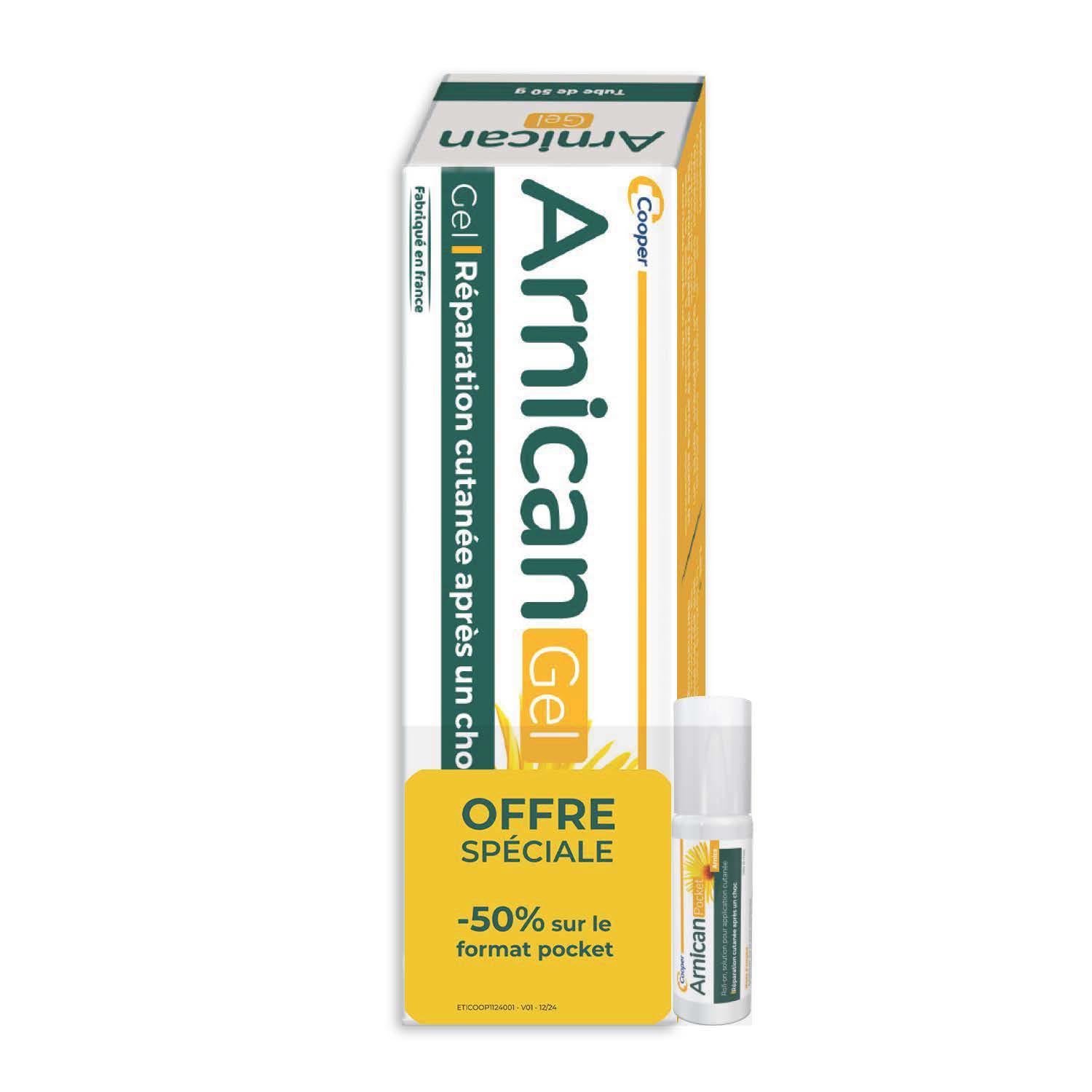 ARNICAN Gel réparation cutanée Gel 100g + format pocket 10ml 2 produits