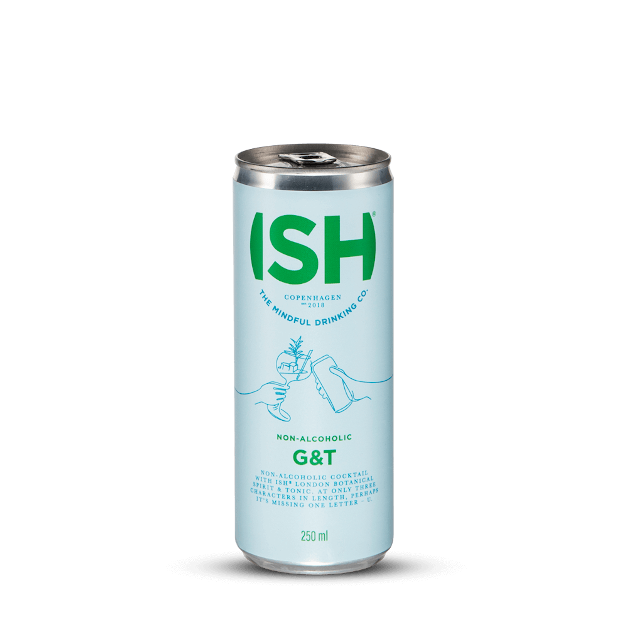 ISH Boisson pétillante G&T 0% boîte 25cl