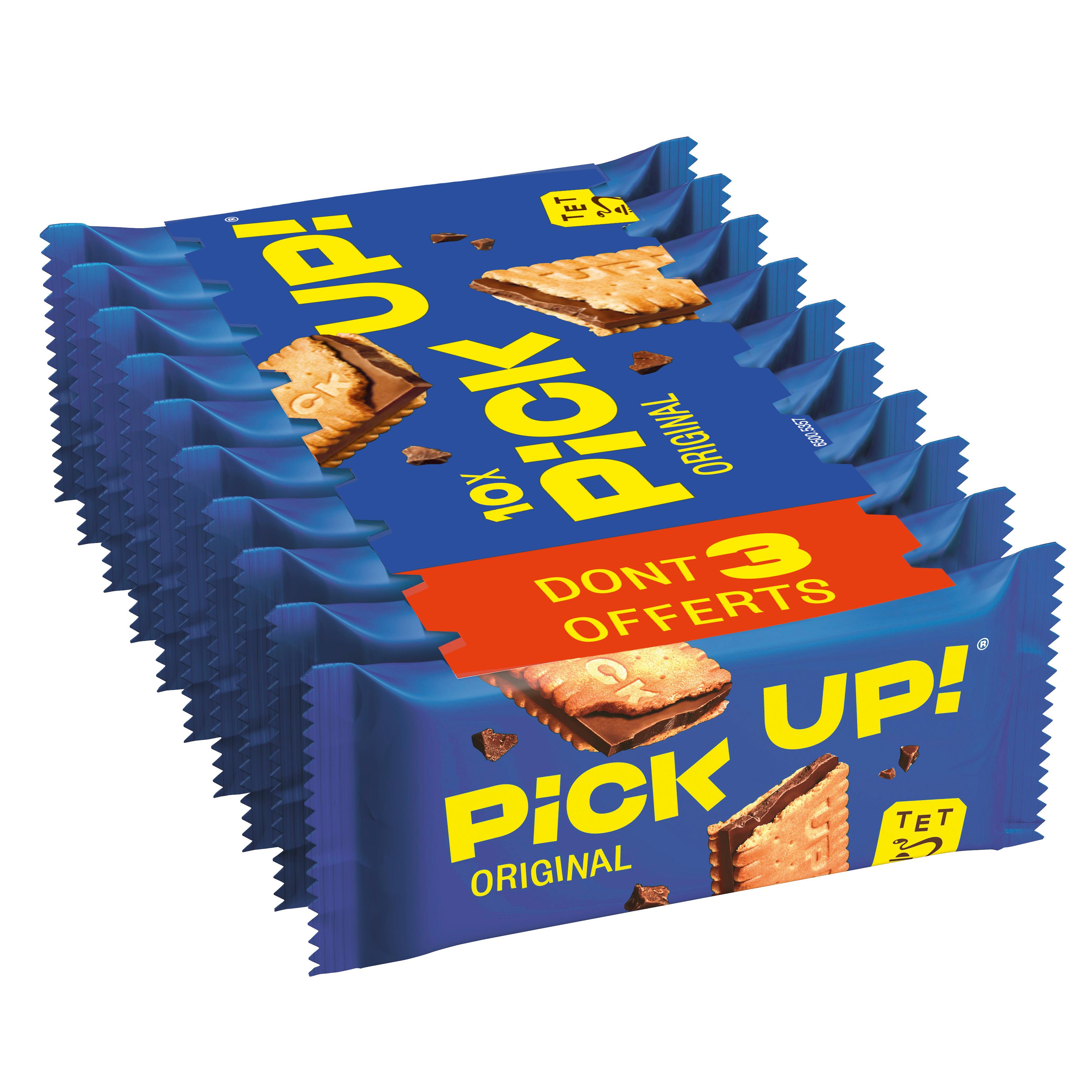 BAHLSEN Pick Up Biscuits au chocolat au lait 7+3 offerts 10x28g