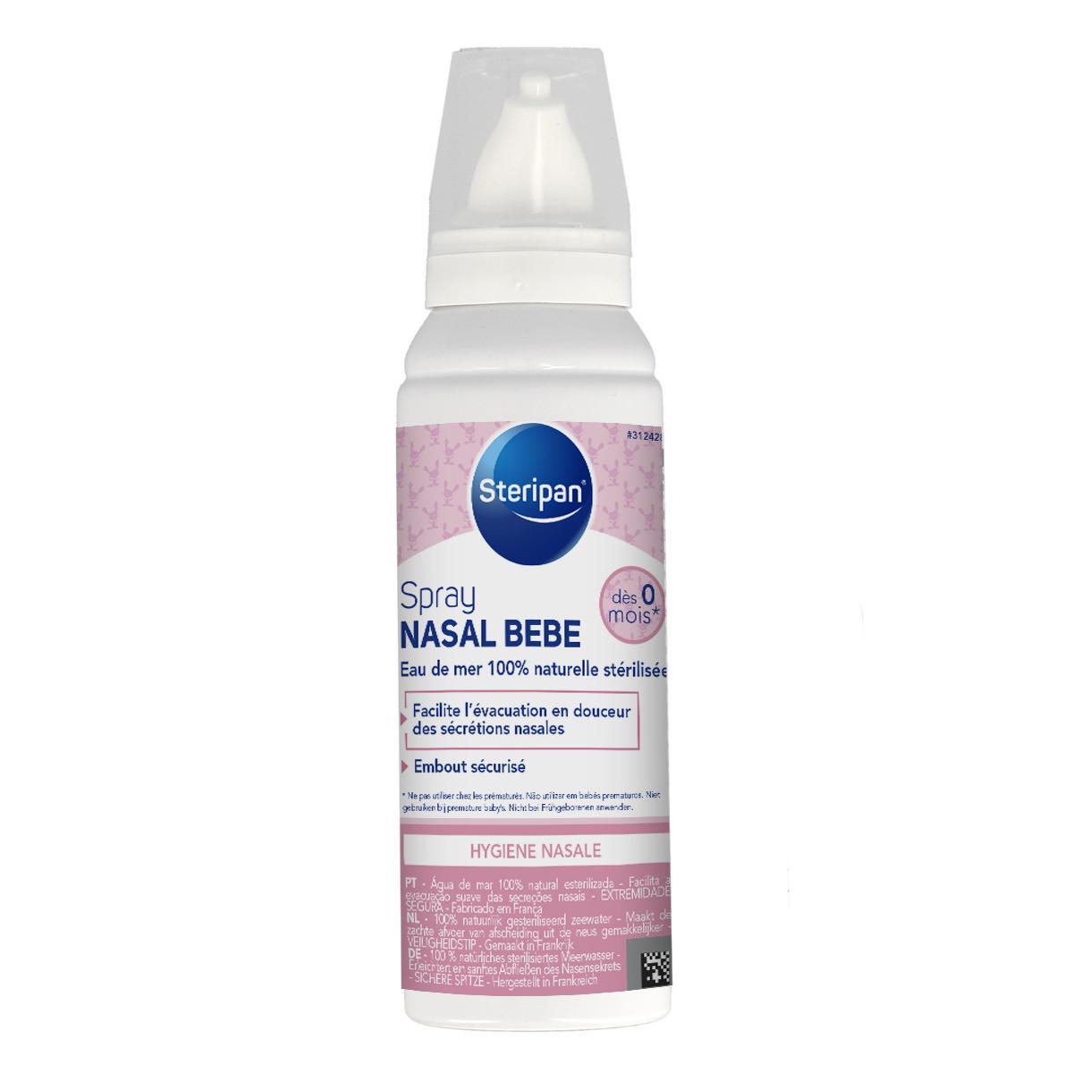 STERIPAN Spray nasal bébé dès 0mois 100ml