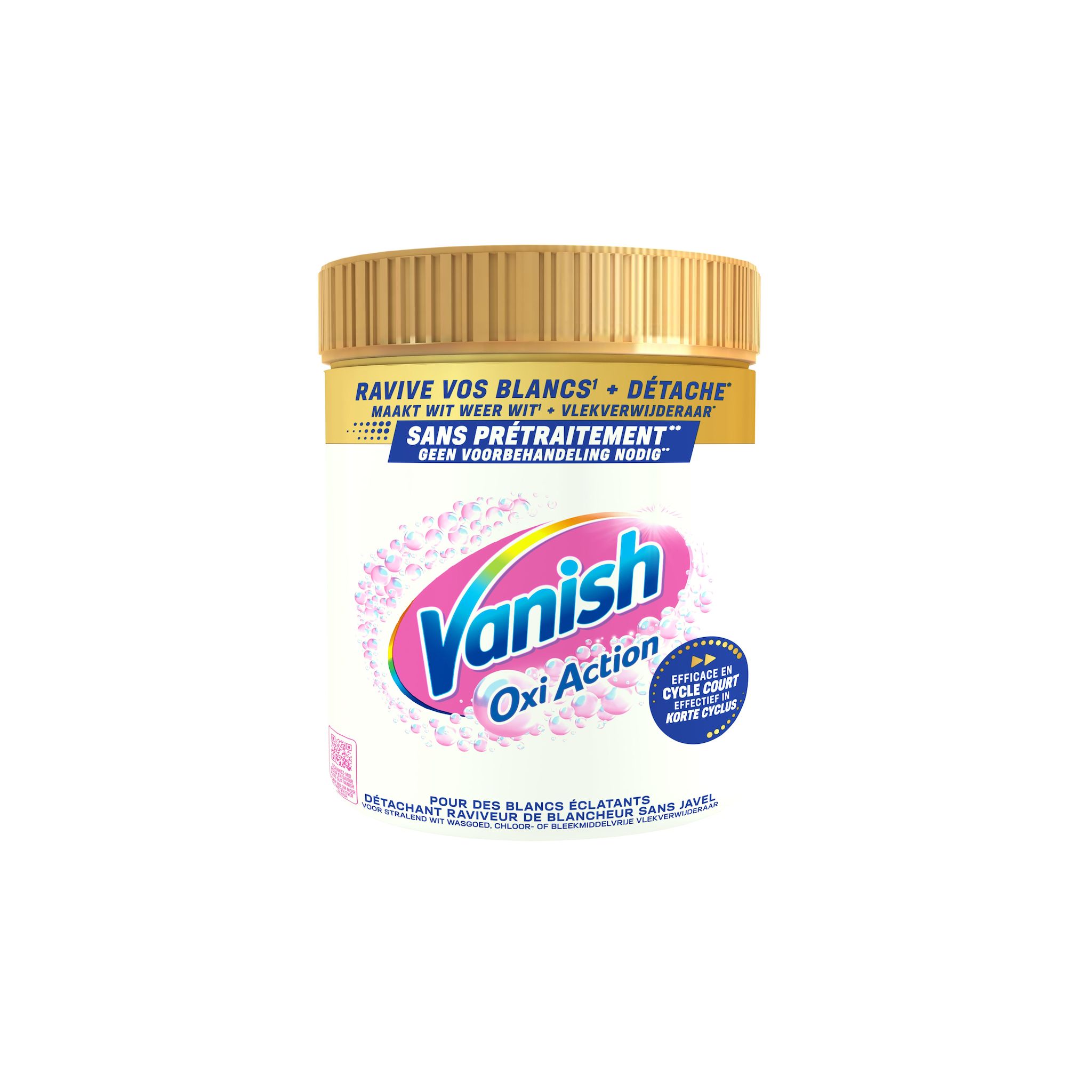 VANISH Oxi Action poudre détachante raviveur de blancheur 1.445kg
