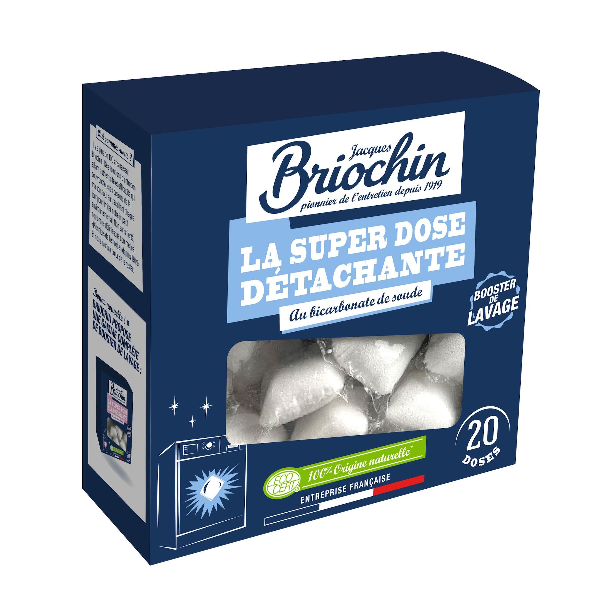 BRIOCHIN Détachant au bicarbonate de soude doses 20 doses