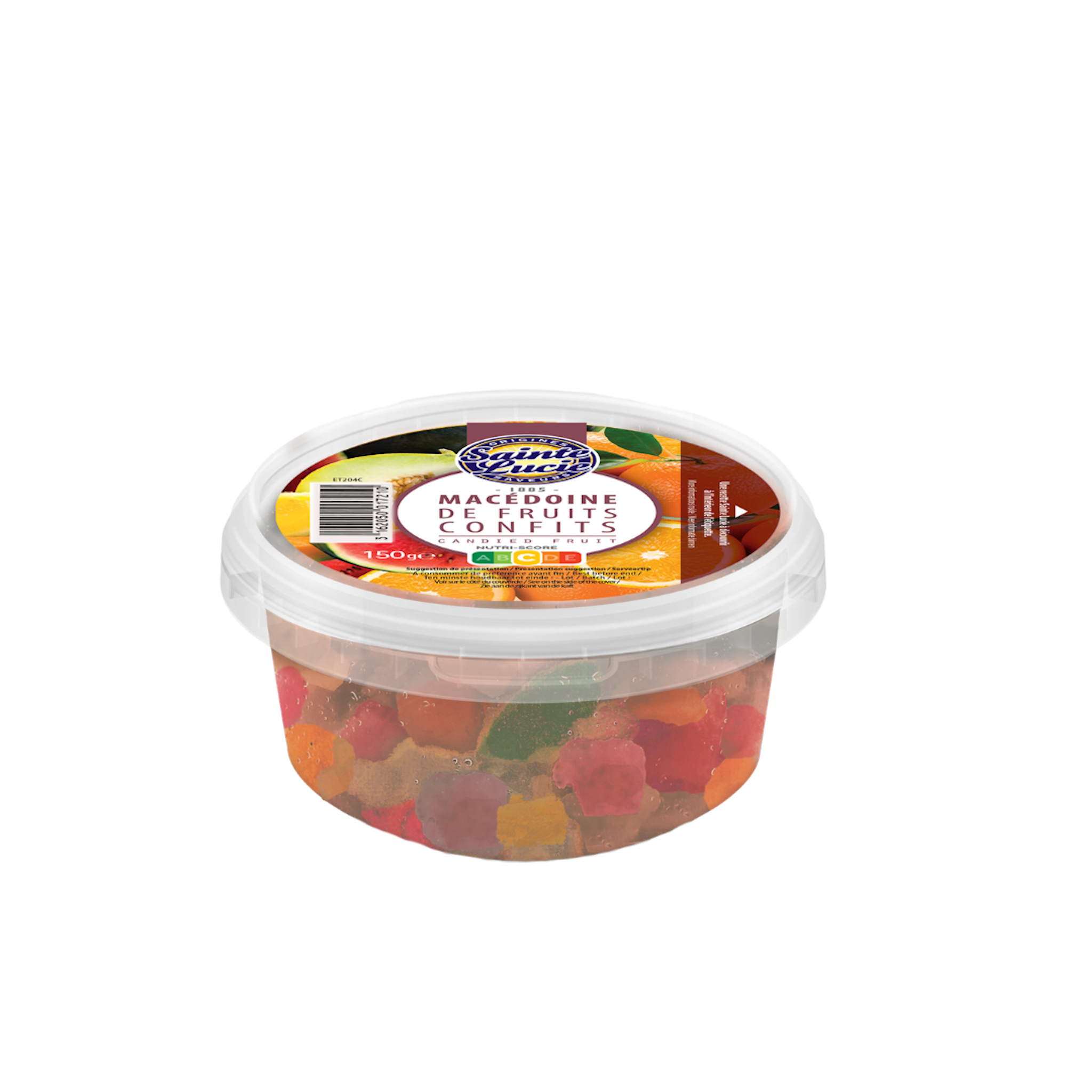 SAINTE LUCIE Macédoine de fruits confits 150g