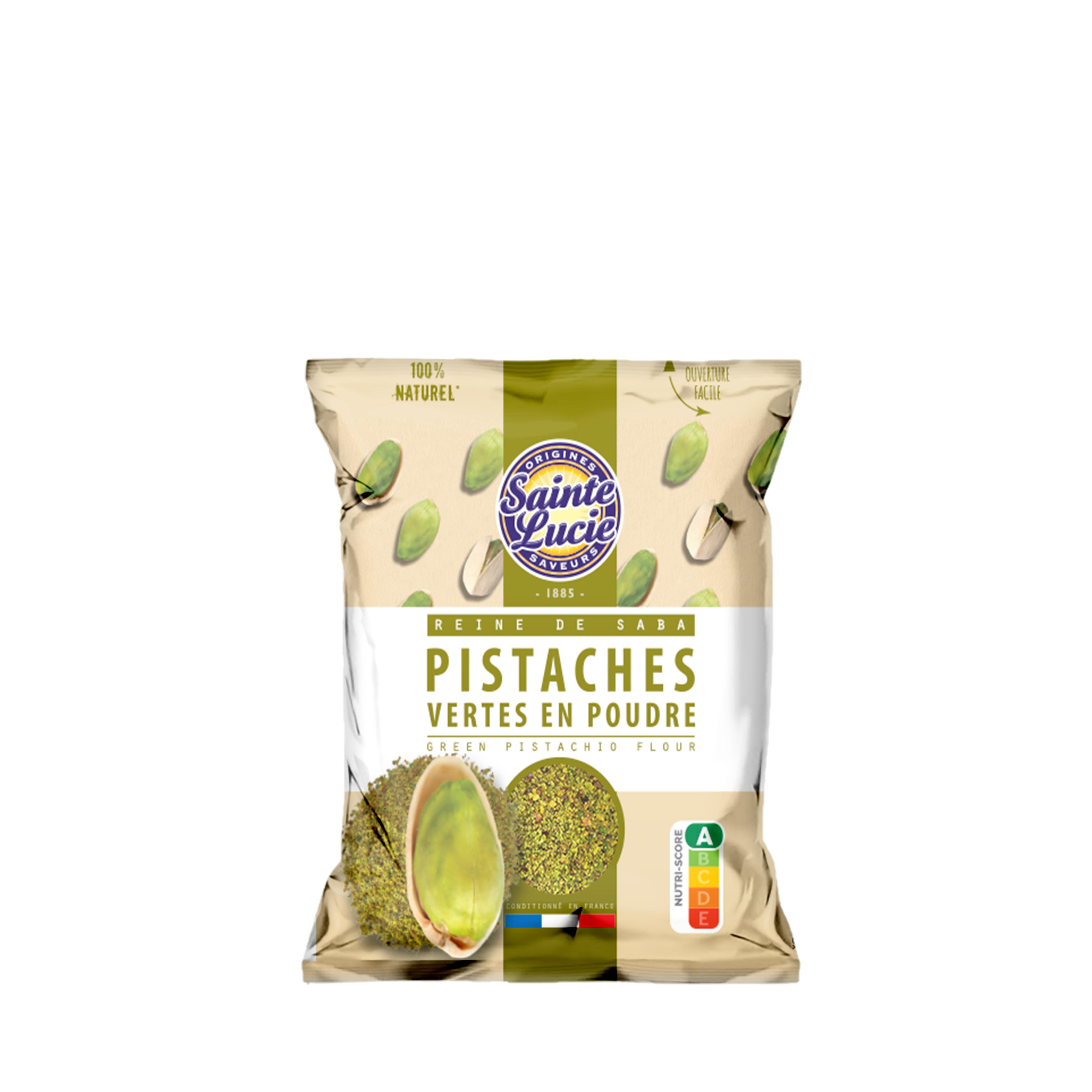 SAINTE LUCIE Pistaches vertes en poudre 50g