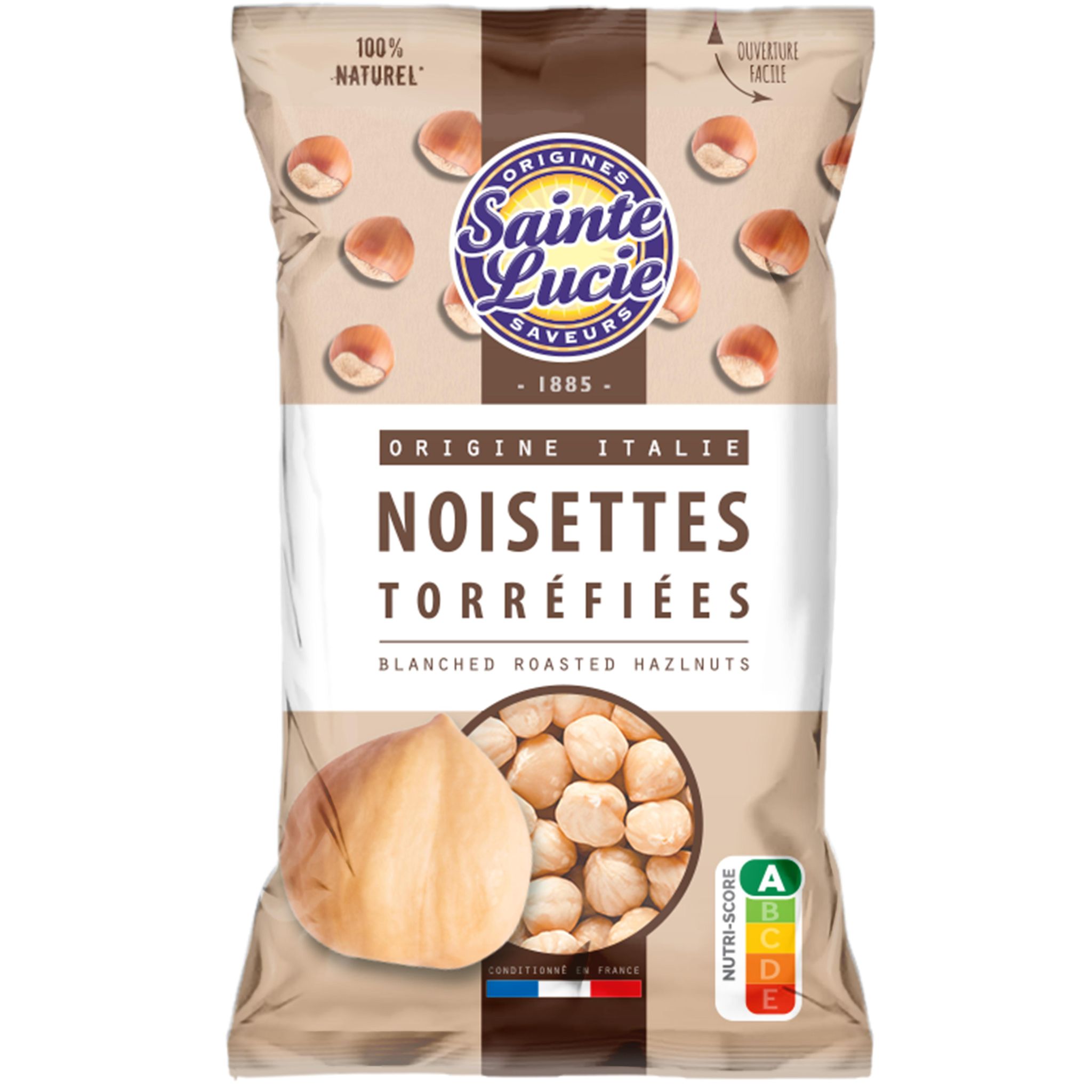 SAINTE LUCIE Noisettes torréfiées 100g