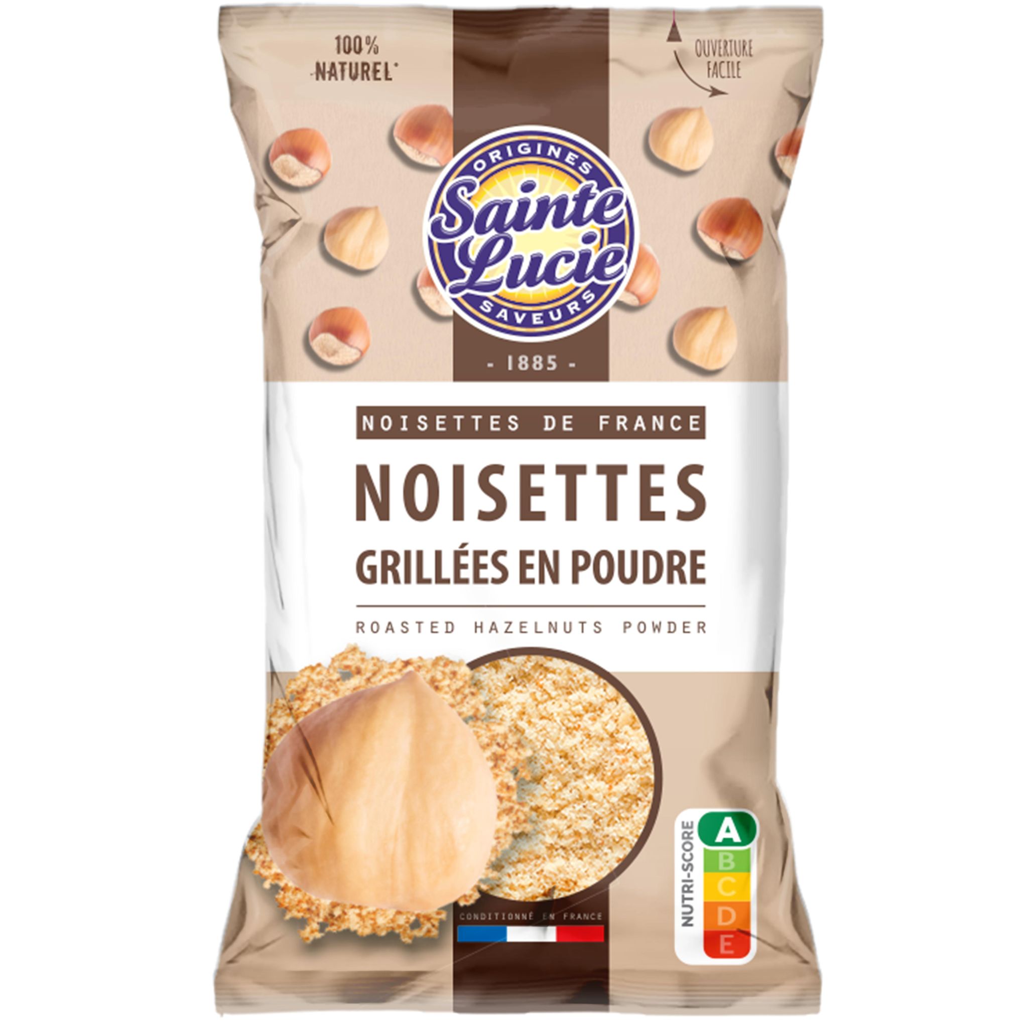SAINTE LUCIE Noisette grillées en poudre 100g